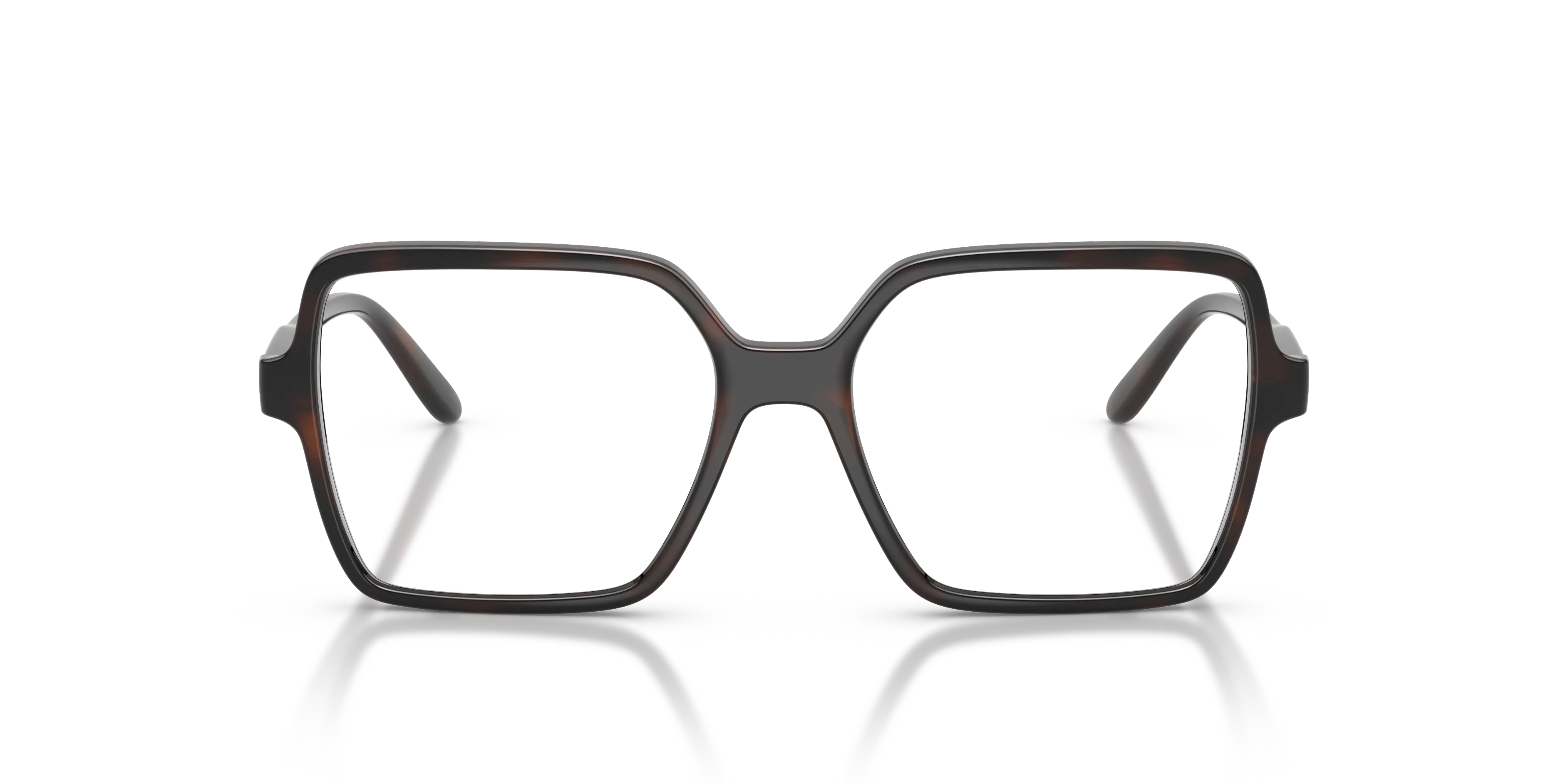VOGUE EYEWEAR VO5702 2386 Montature da vista Nylon Marrone Trasparente Squadrata Normale - immagine 3
