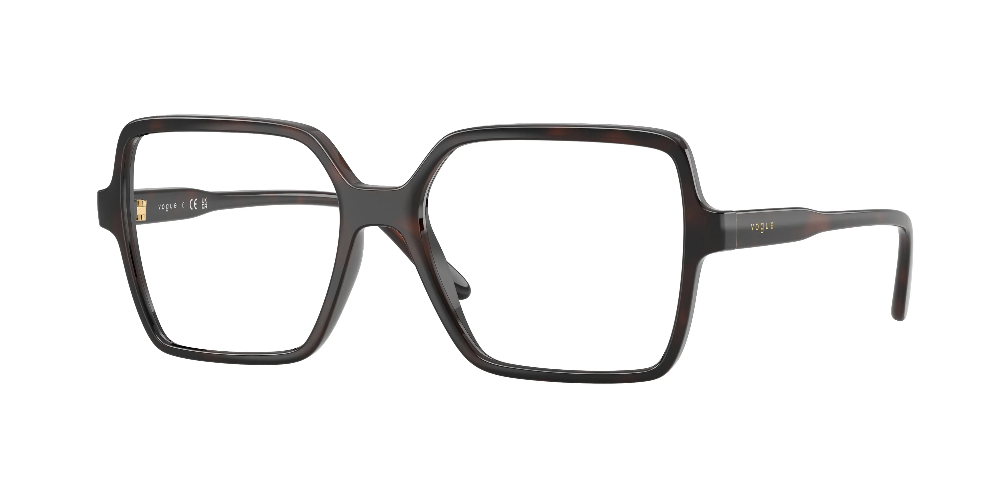 VOGUE EYEWEAR VO5702 2386 Montature da vista Nylon Marrone Trasparente Squadrata Normale - immagine 1