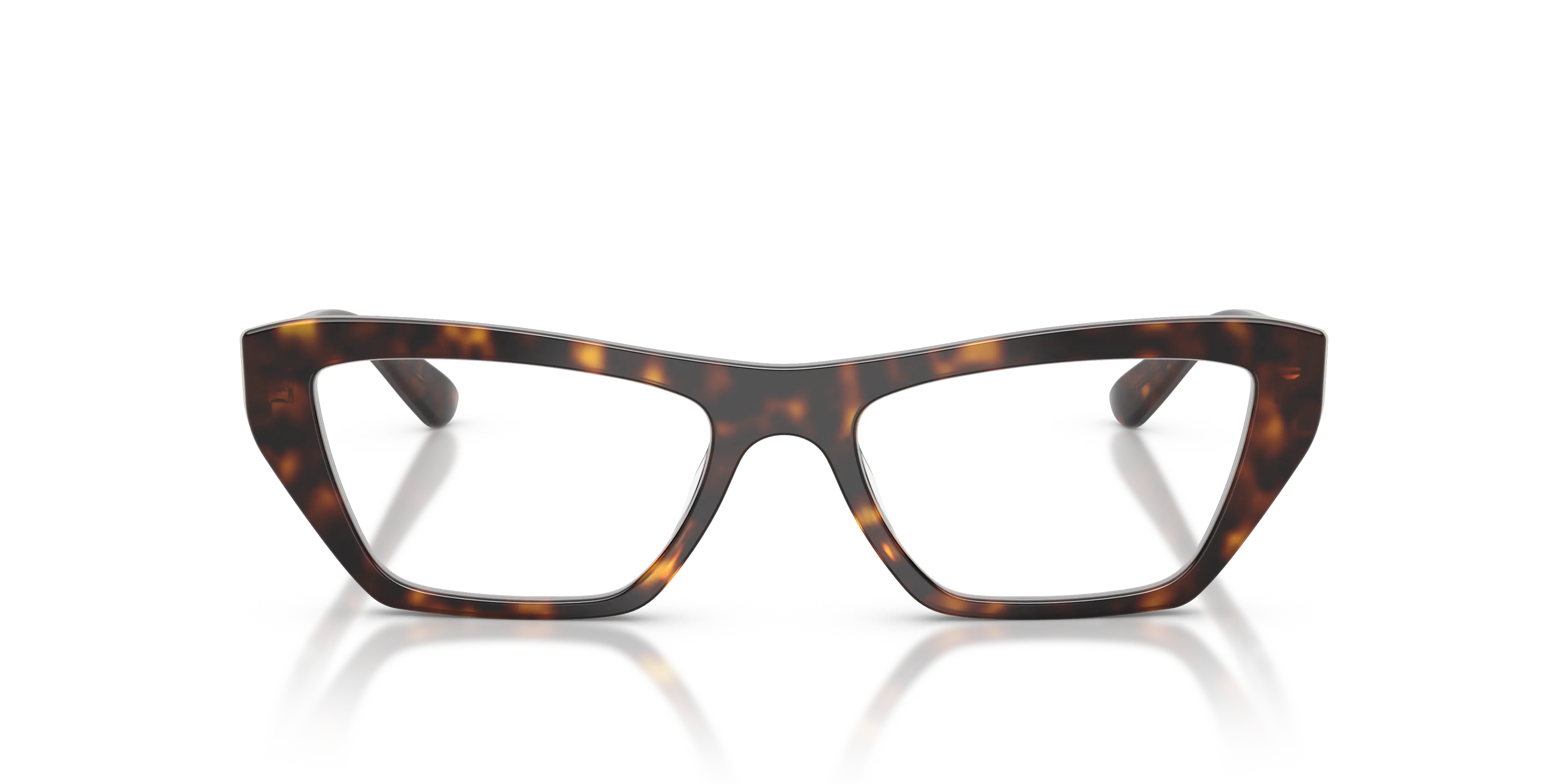 VOGUE EYEWEAR VO5701U W656 Montature da vista Acetato Marrone Trasparente Cat Eye Normale - immagine 3
