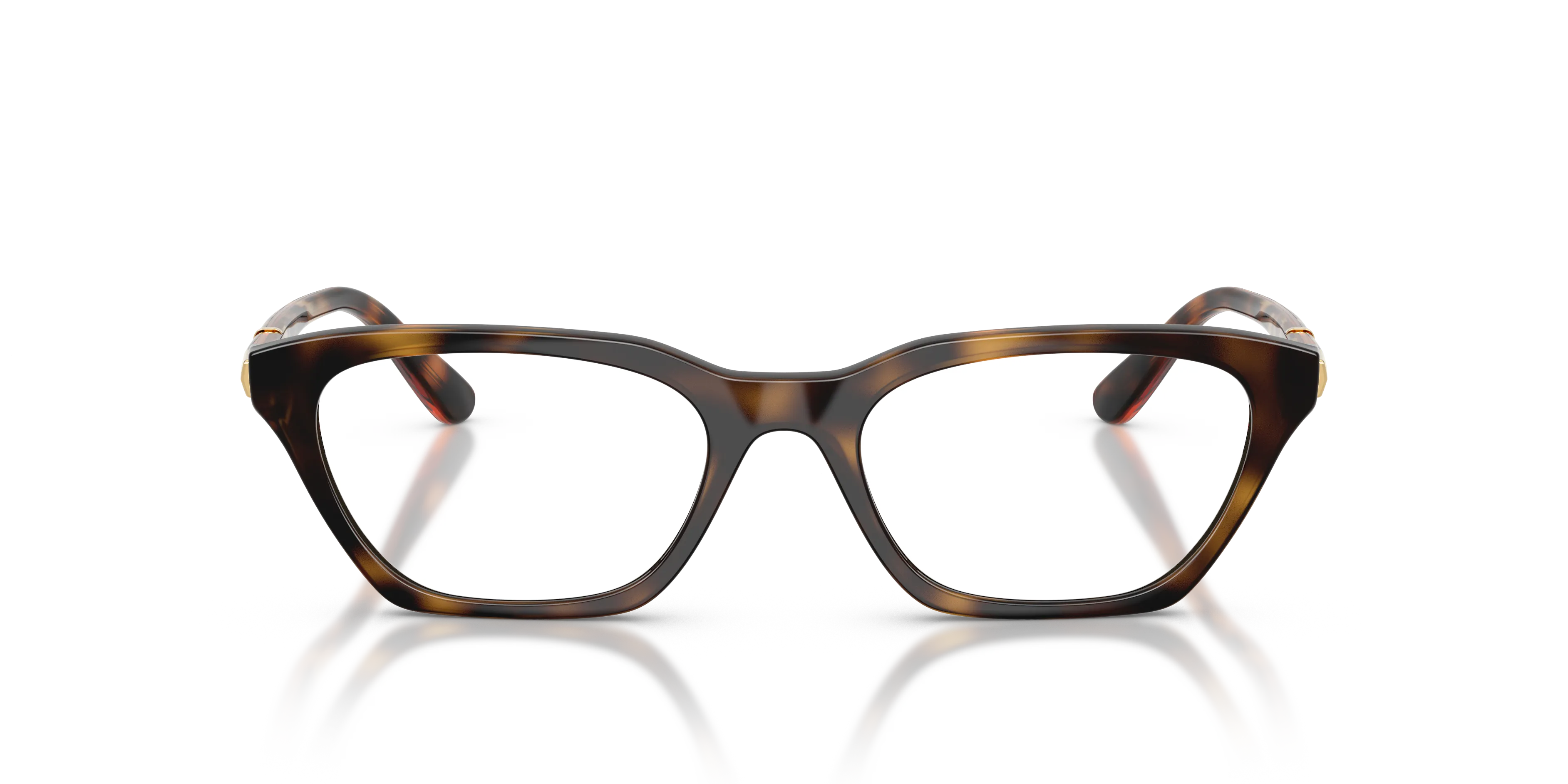 VOGUE EYEWEAR VO5698 W656 Montature da vista Nylon Marrone Trasparente Cat Eye Normale - immagine 3