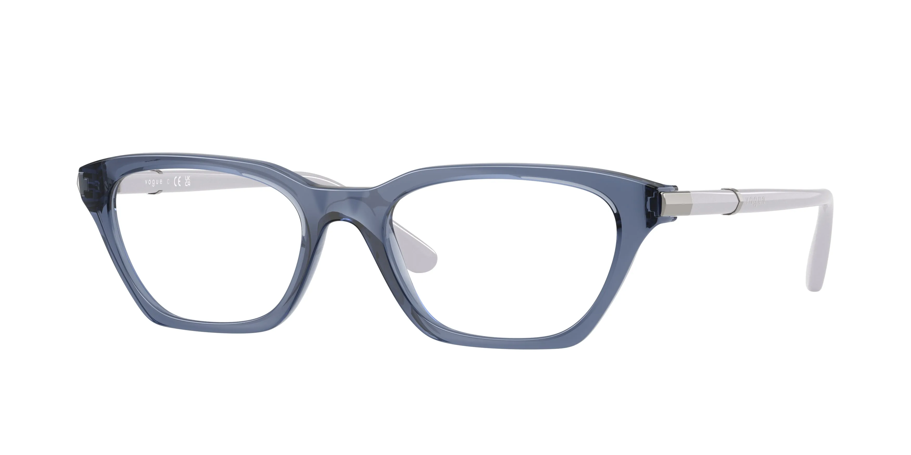 VOGUE EYEWEAR VO5698 2944 Montature da vista Nylon Viola Trasparente Cat Eye Normale - immagine 1