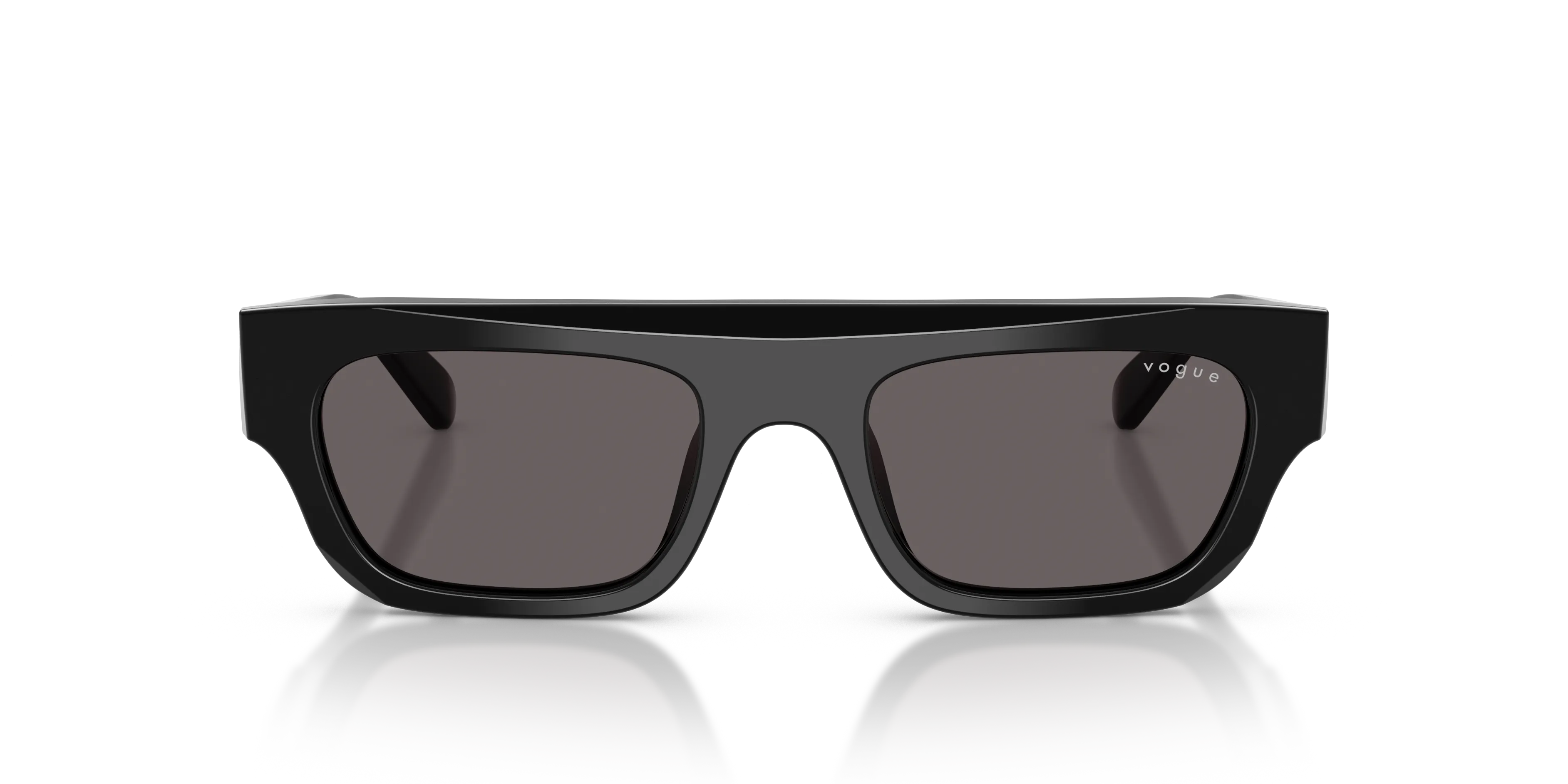 VOGUE EYEWEAR VO5694SU W44/87 Occhiali da sole Acetato Nero Grigio Squadrata Normale - immagine 3