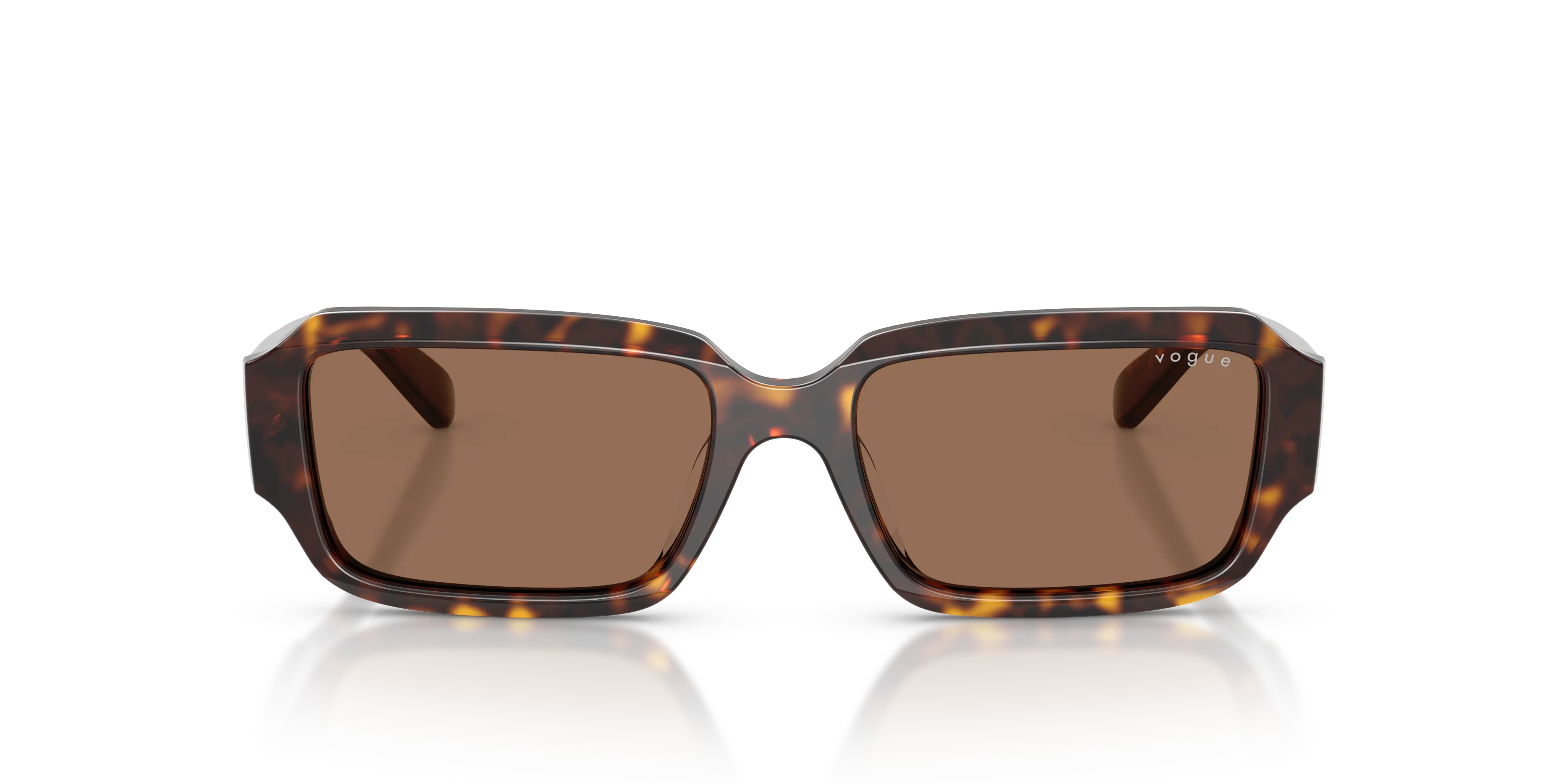 VOGUE EYEWEAR VO5693SU W65673 Occhiali da sole Acetato Marrone Marrone Squadrata Normale - immagine 3