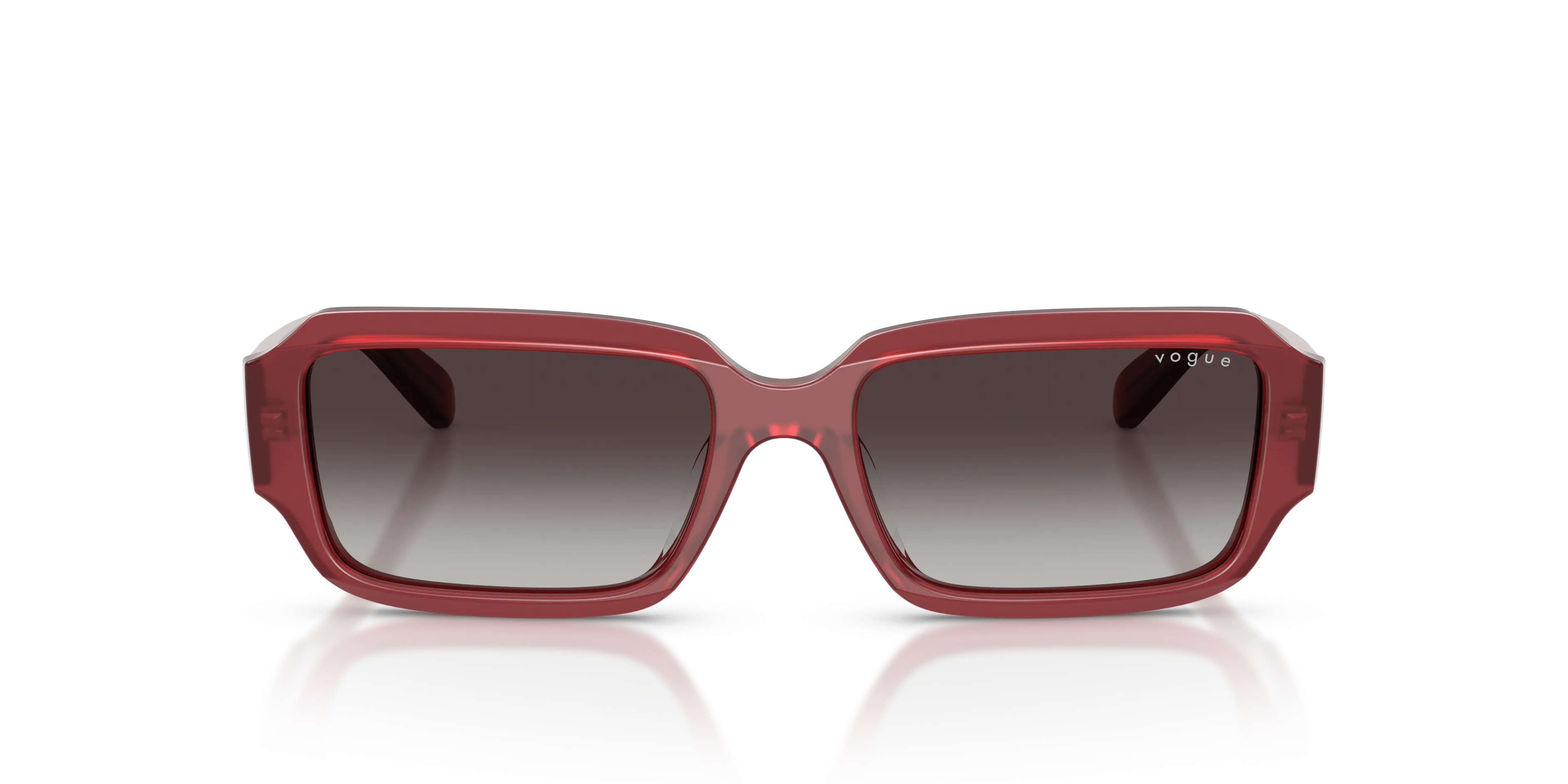 VOGUE EYEWEAR VO5693SU 32818G Occhiali da sole Acetato Viola Grigio Squadrata Normale Sfumato - immagine 3