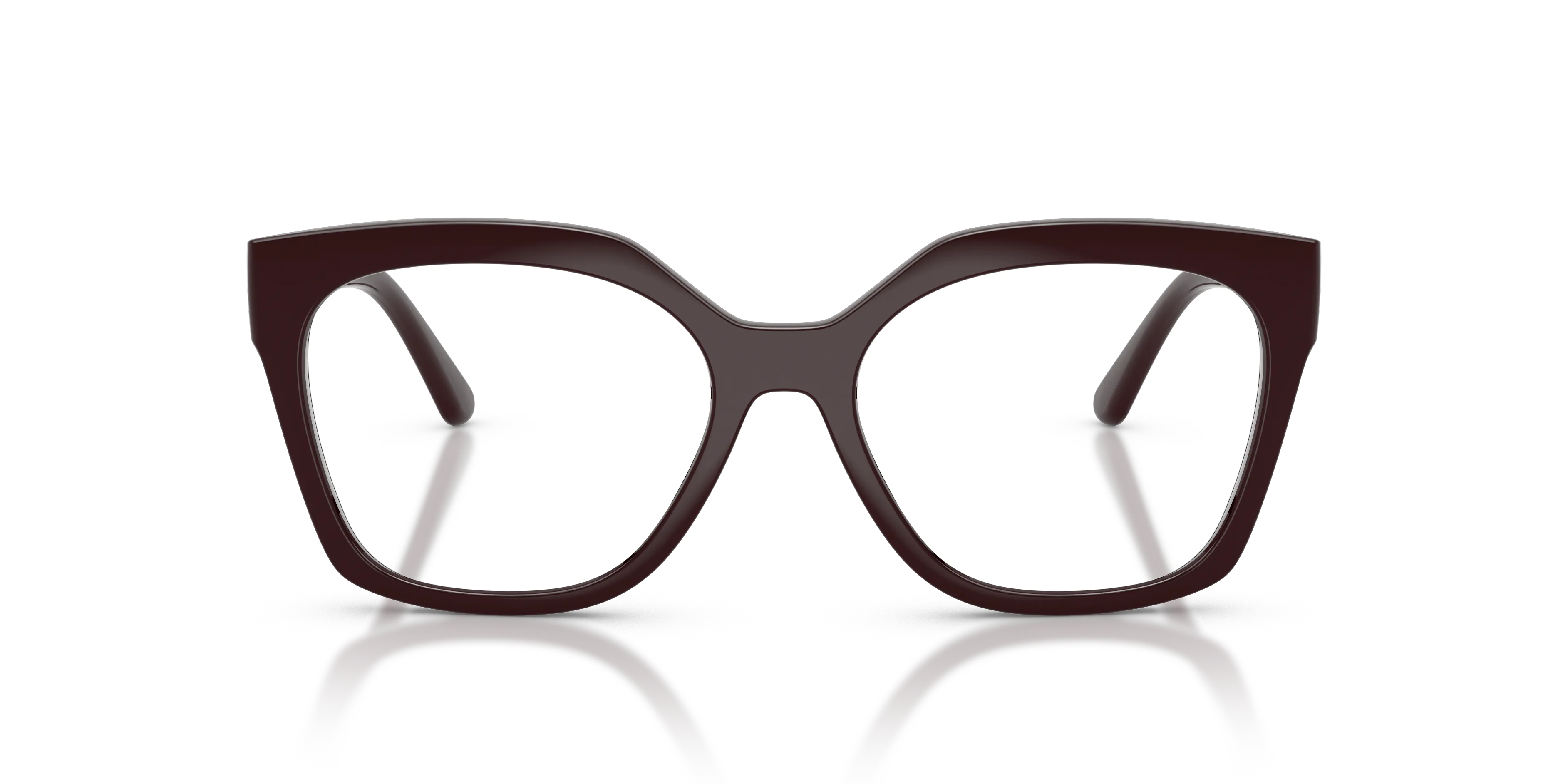 VOGUE EYEWEAR VO5691 3288 Montature da vista Nylon Rosso Trasparente Squadrata Normale - immagine 3