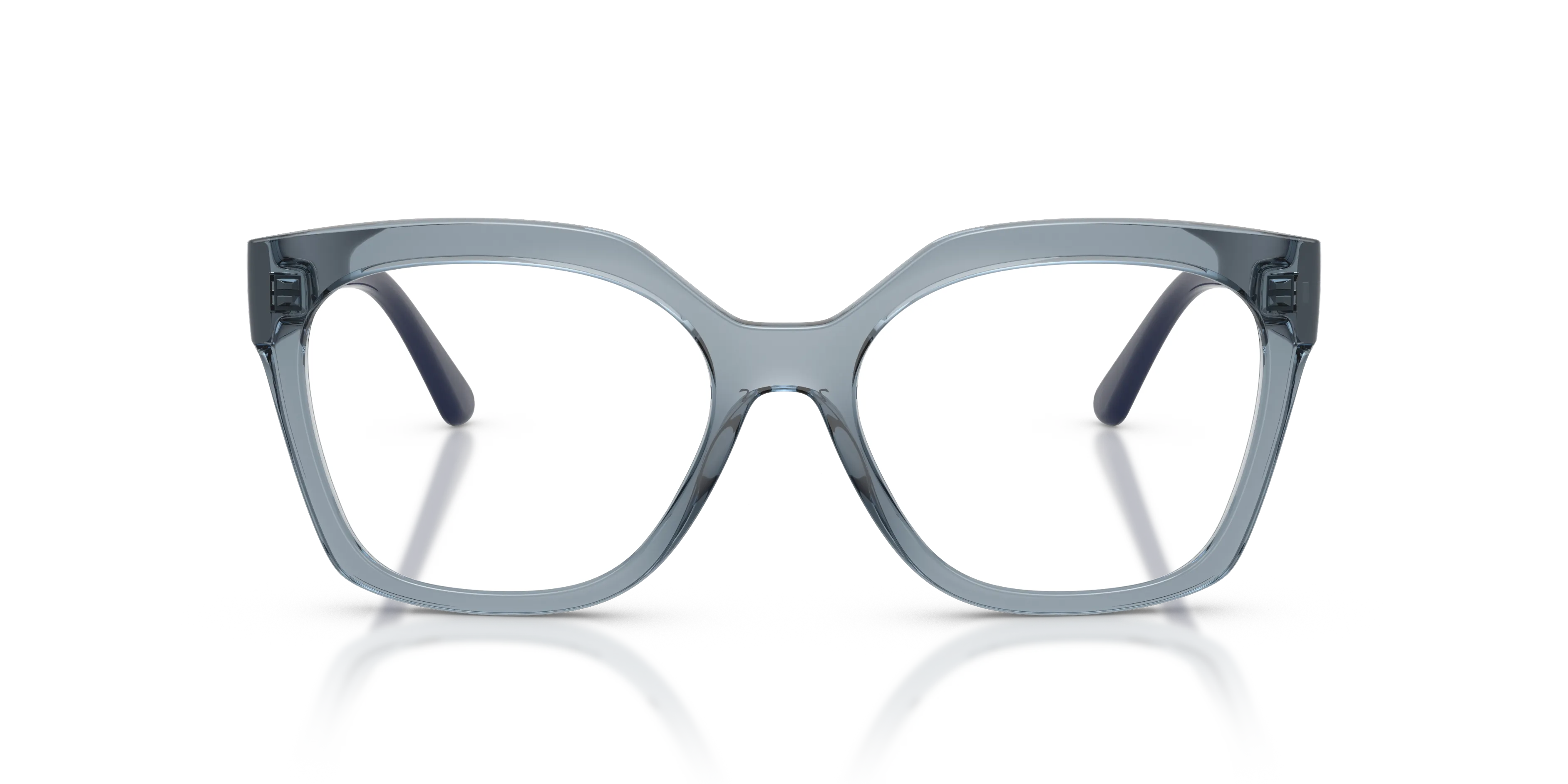 VOGUE EYEWEAR VO5691 2966 Montature da vista Nylon Blu Trasparente Squadrata Normale - immagine 3