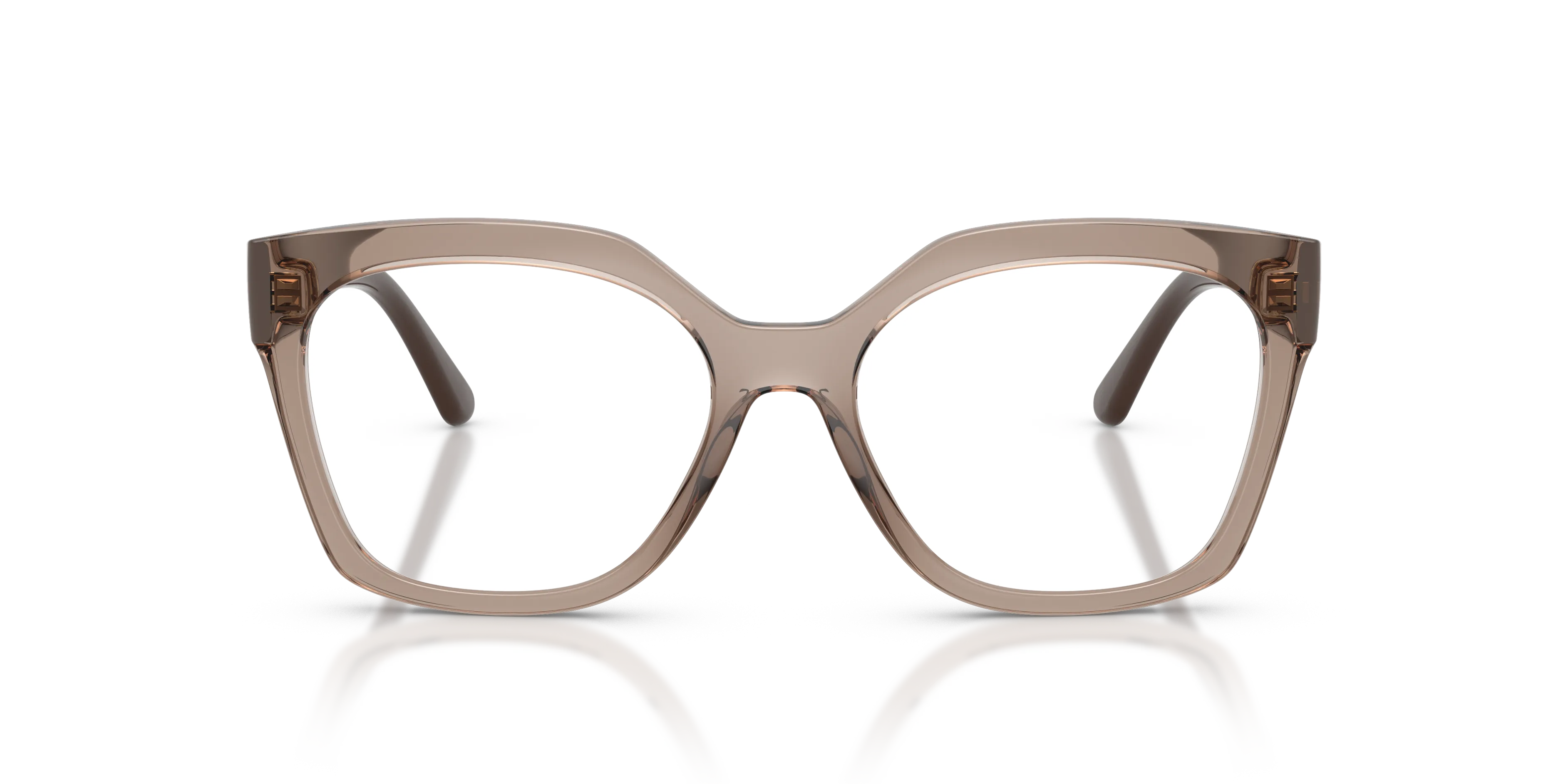 VOGUE EYEWEAR VO5691 2940 Montature da vista Nylon Marrone Trasparente Squadrata Normale - immagine 3