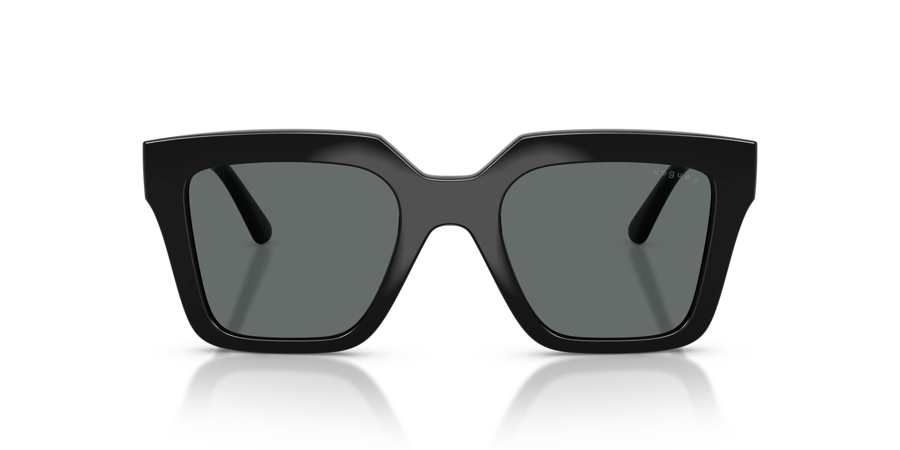 VOGUE EYEWEAR VO5690S W44/81 Occhiali da sole Nylon Nero Grigio Squadrata Polarizzata - immagine 3