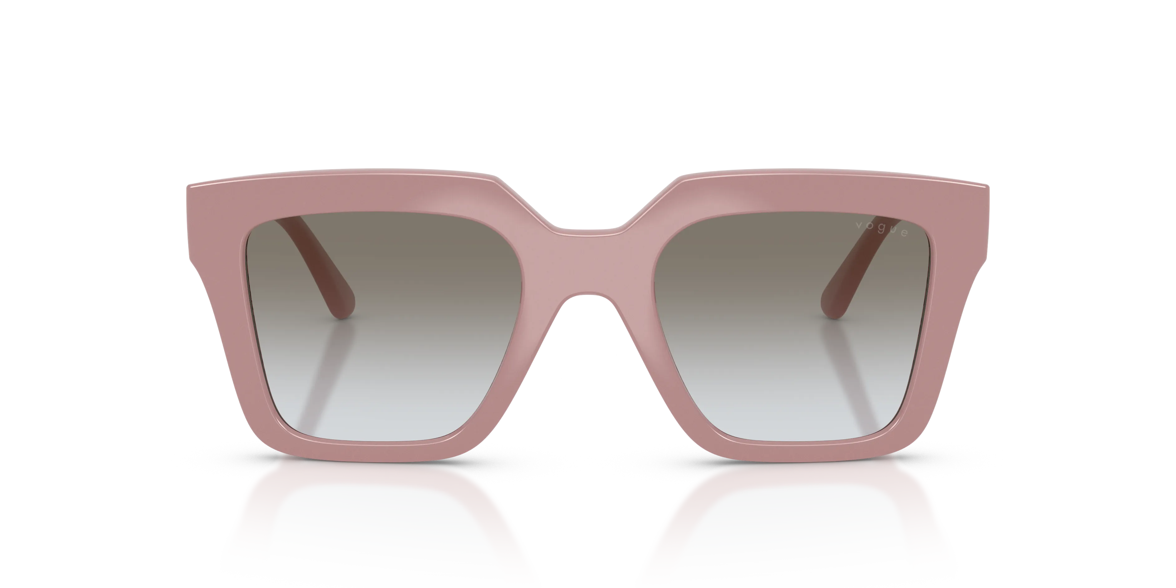 VOGUE EYEWEAR VO5690S 307411 Occhiali da sole Nylon Rosa Marrone Squadrata Normale - immagine 3