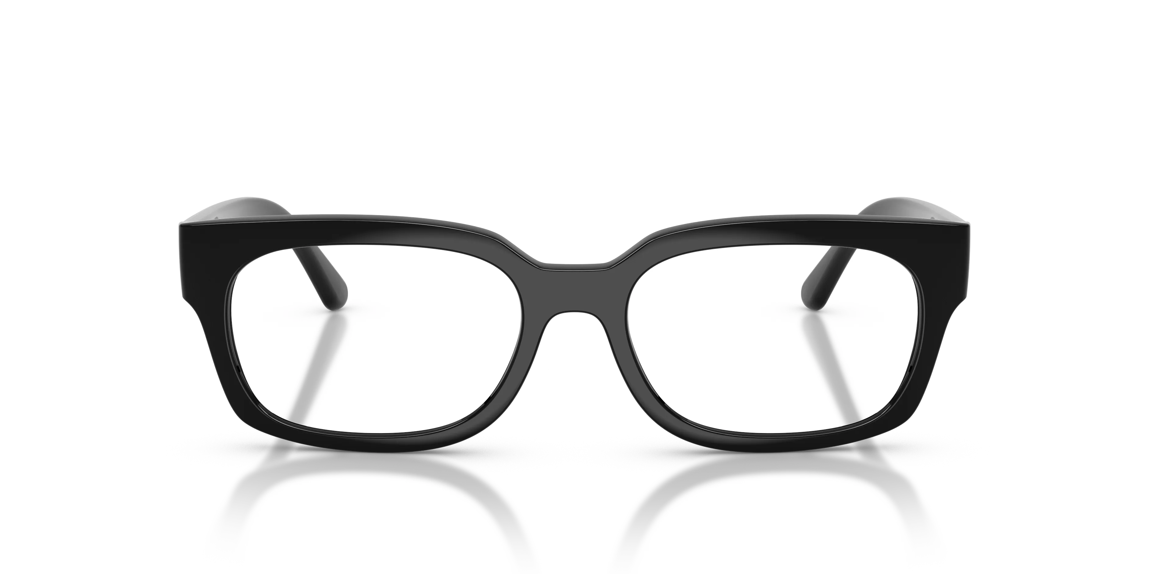 VOGUE EYEWEAR VO5689 W44 Montature da vista Nylon Nero Trasparente Pillow Normale - immagine 3