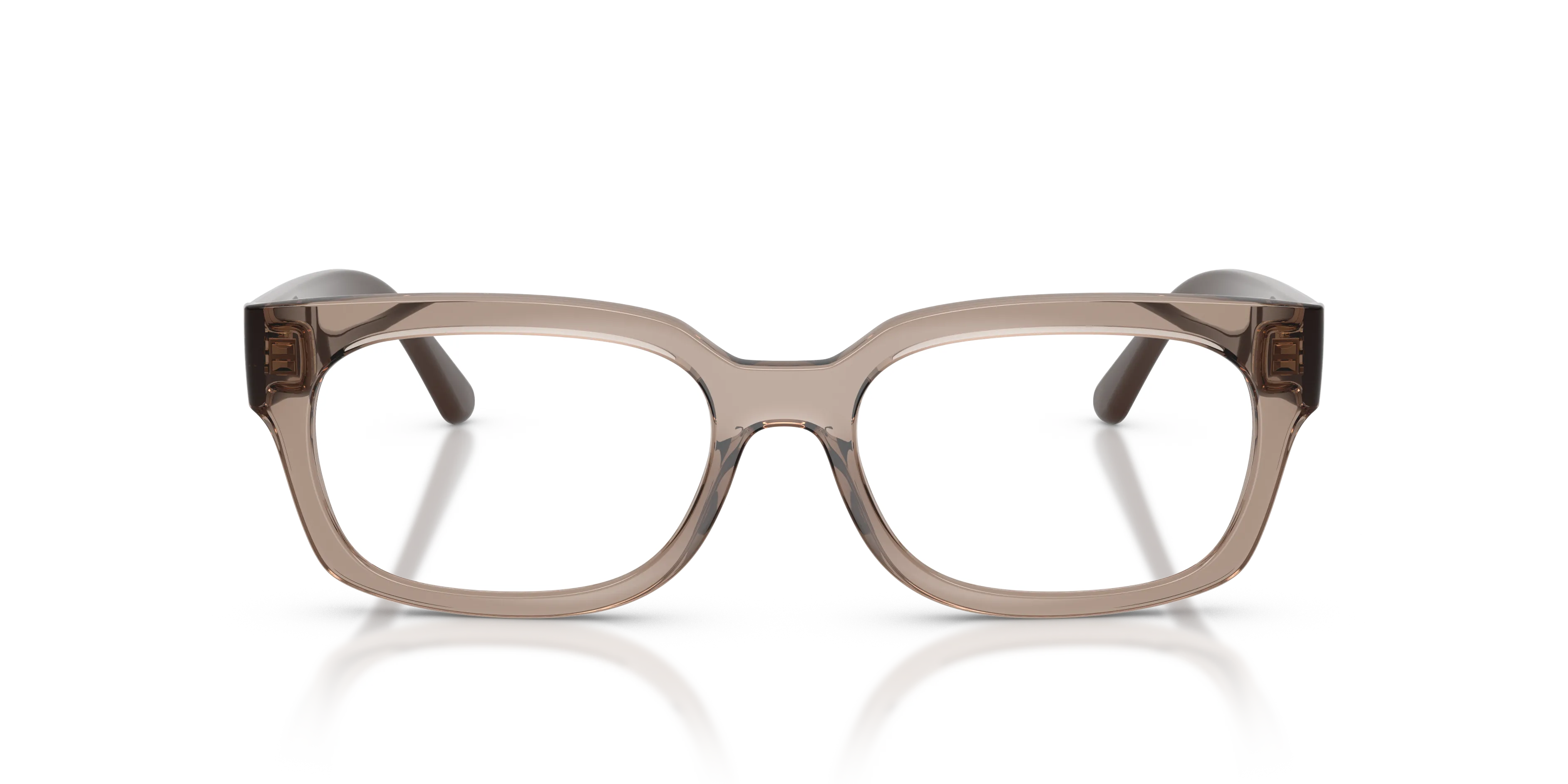 VOGUE EYEWEAR VO5689 2940 Montature da vista Nylon Marrone Trasparente Pillow Normale - immagine 3
