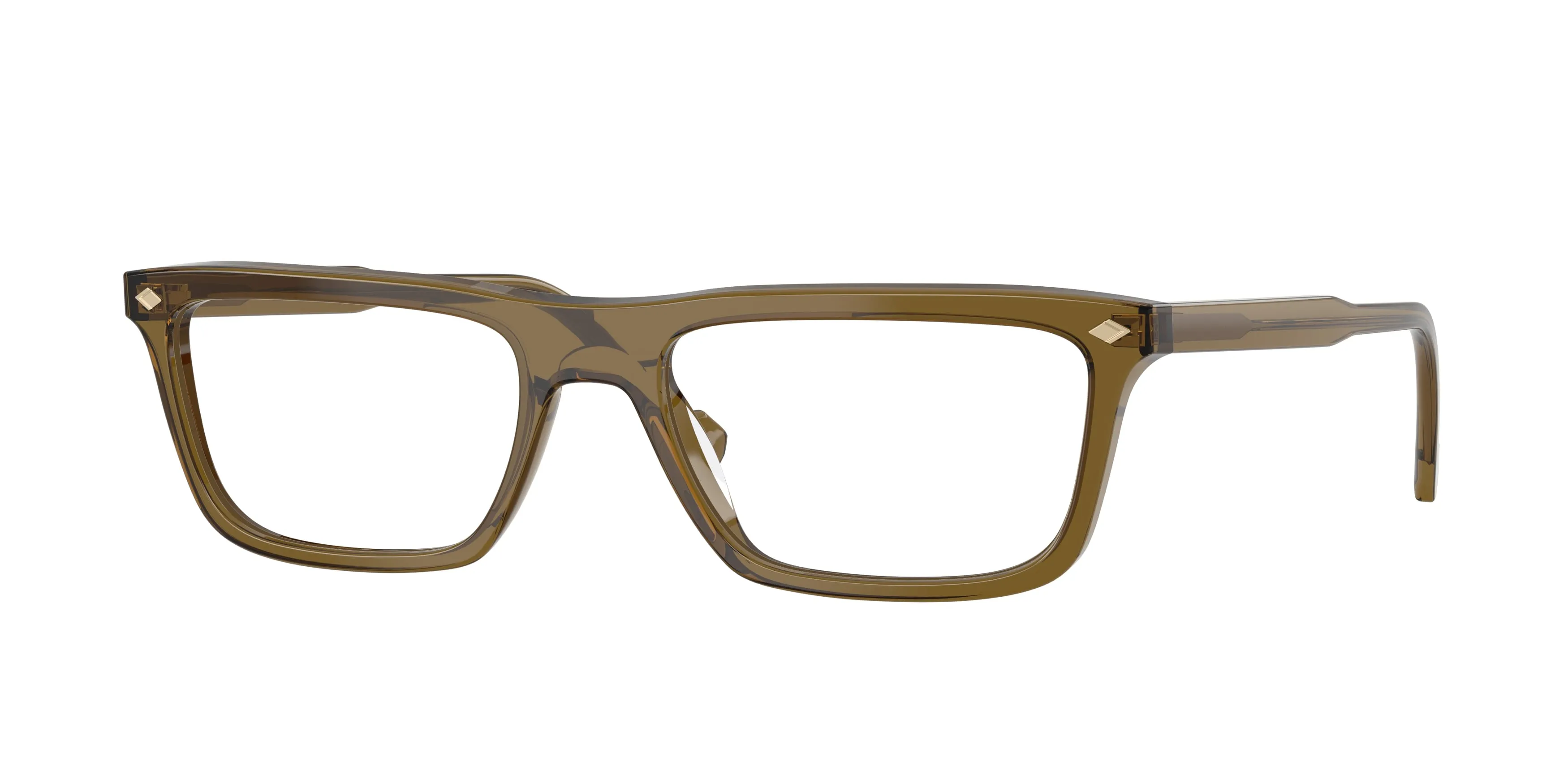 VOGUE EYEWEAR VO5686 3260 Montature da vista Acetato Verde Trasparente Pillow Normale - immagine 1