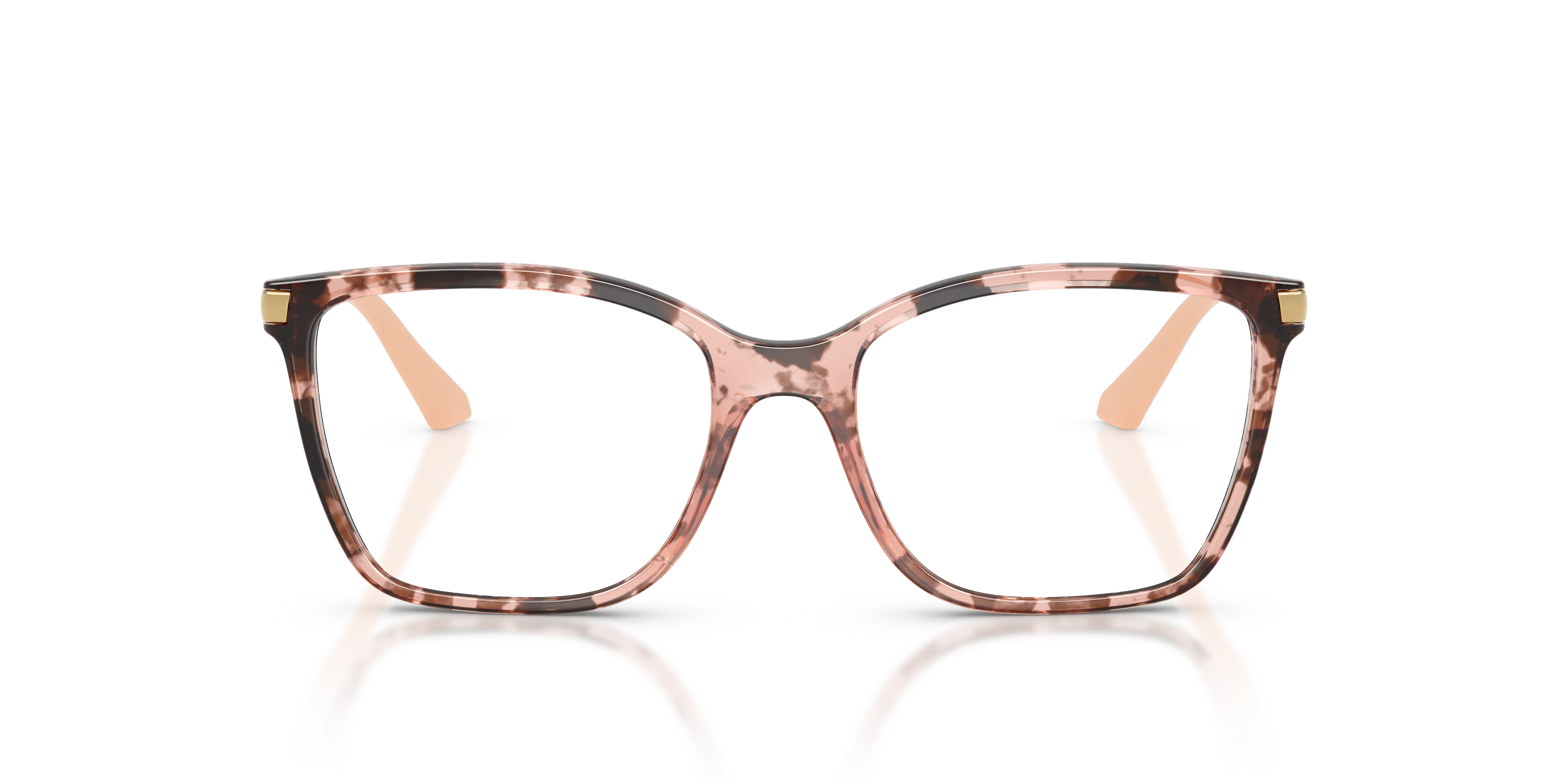 VOGUE EYEWEAR VO5654 3199 Montature da vista Nylon Rosa Trasparente Squadrata Normale - immagine 3