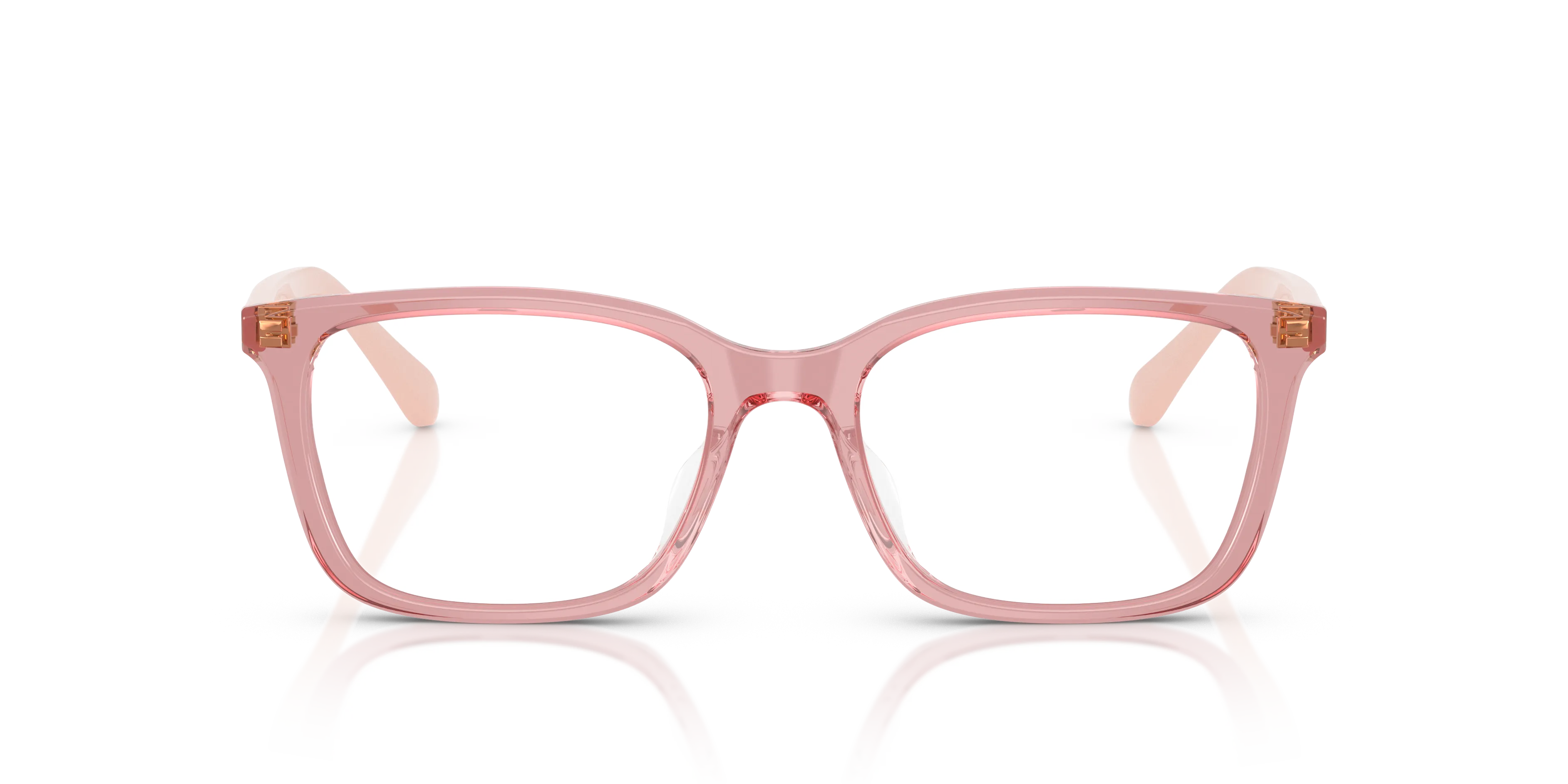 VOGUE EYEWEAR VO5643D 2921 Montature da vista Acetato Rosa Trasparente Pillow Normale - immagine 3