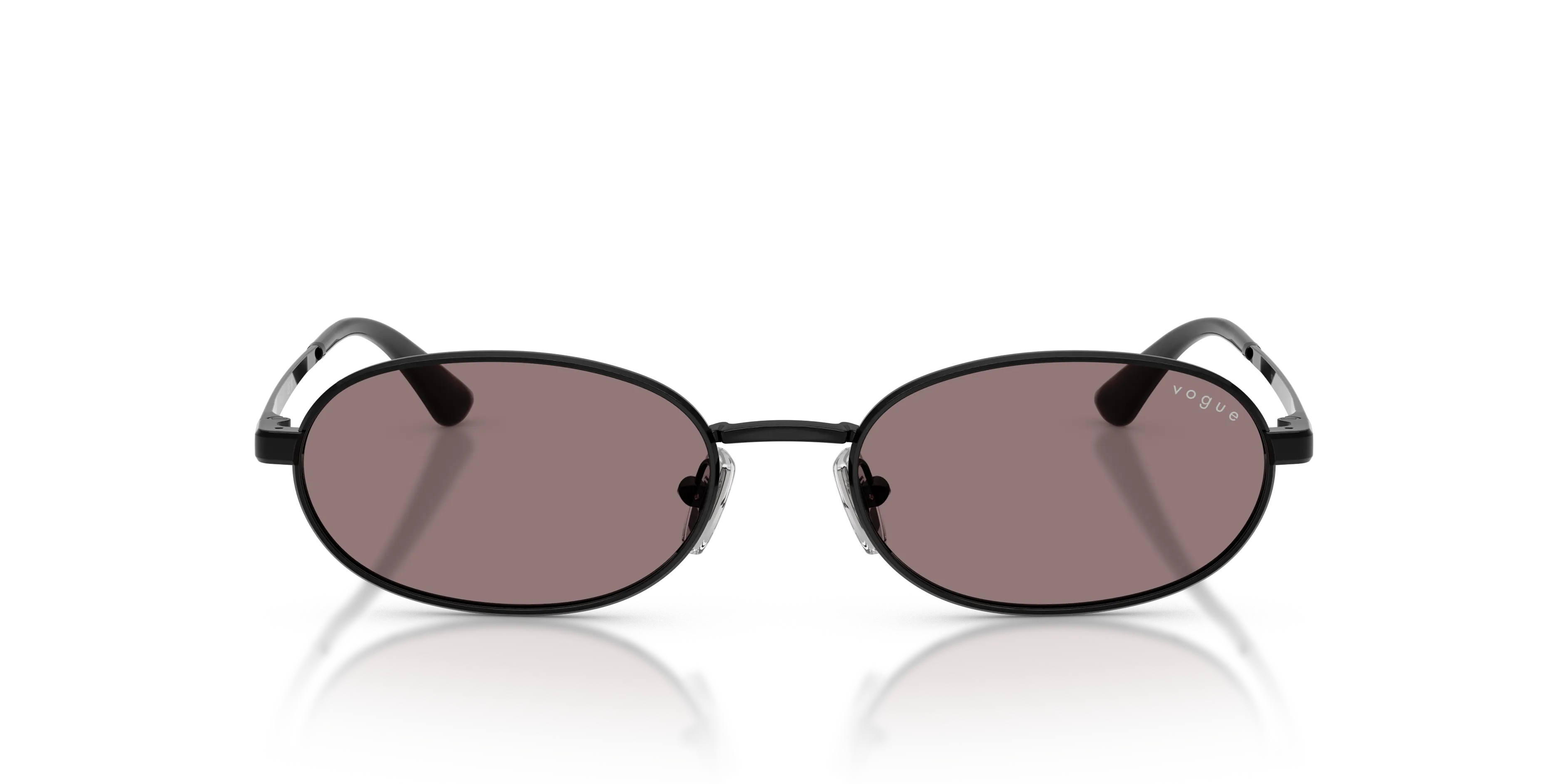 VOGUE EYEWEAR VO4353S 352/7N Occhiali da sole Metallo Nero Viola Rotonda Normale - immagine 3