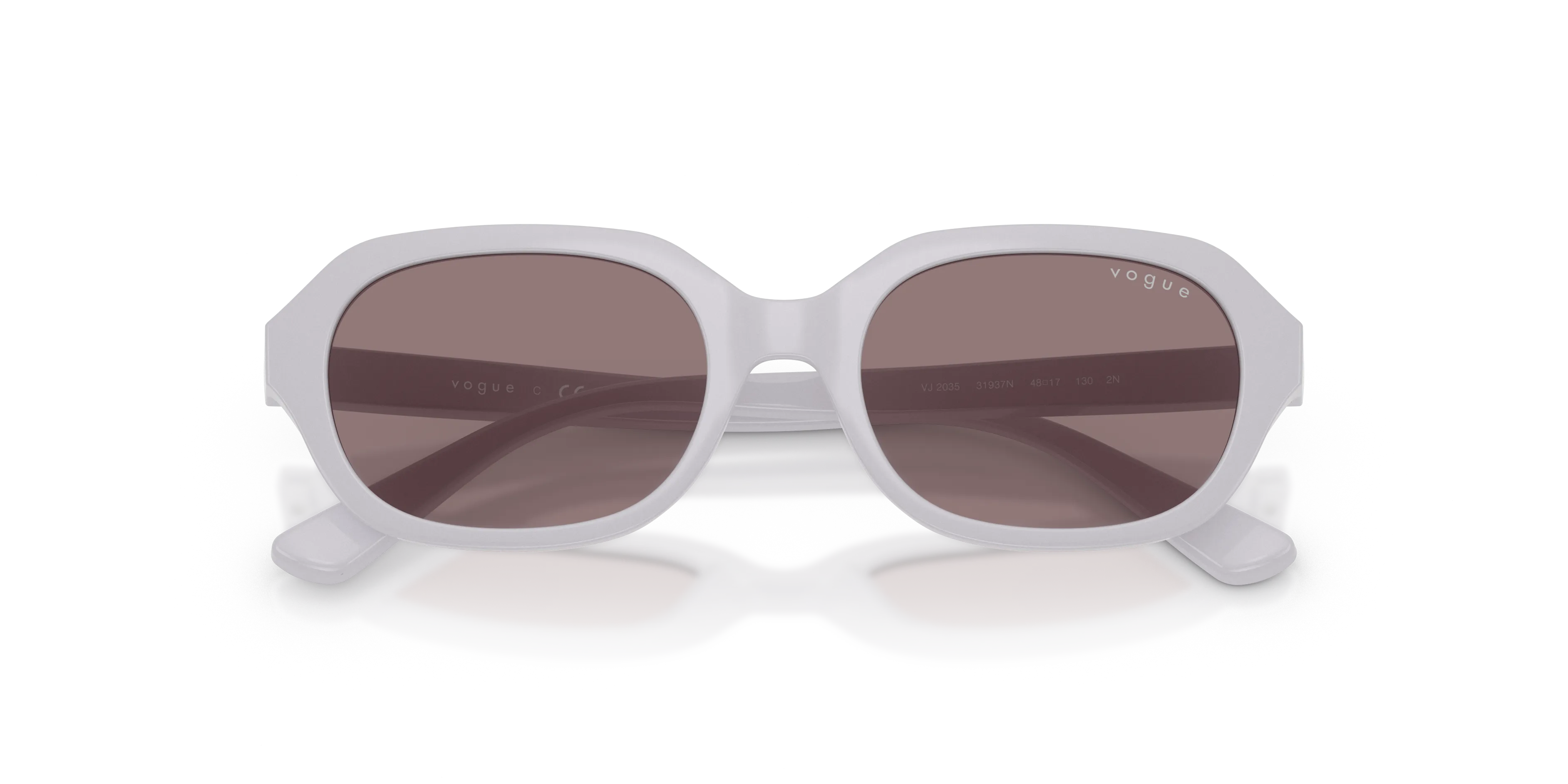 VOGUE EYEWEAR VJ2035 31937N Occhiali da sole Nylon Viola [""] Geometrica Normale - immagine 2