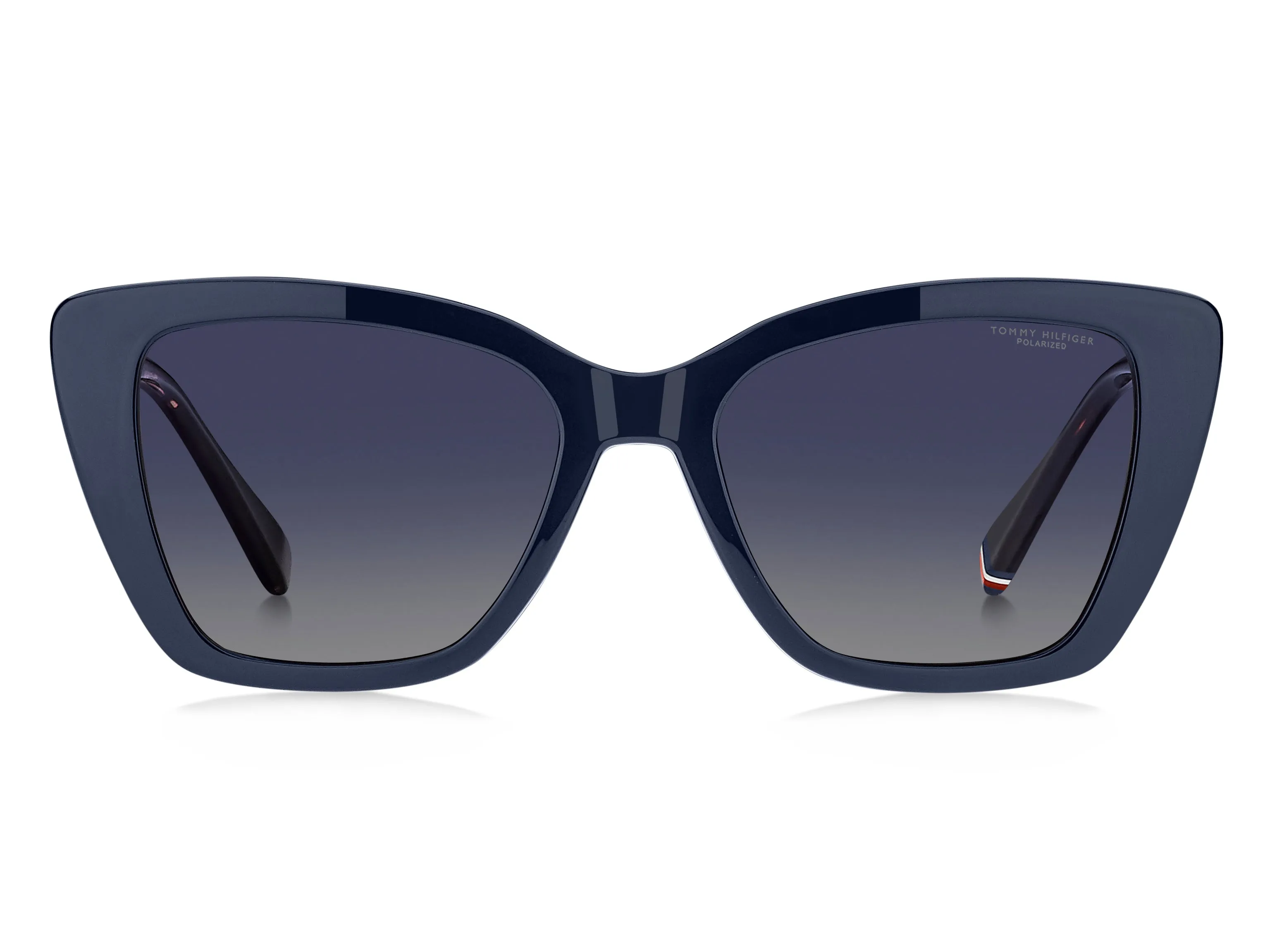 Tommy Hilfiger TH 2347/C PJP/Z7 Montature da vista Acetato Blu Blu Cat Eye Polarizzata Sfumato - immagine 2