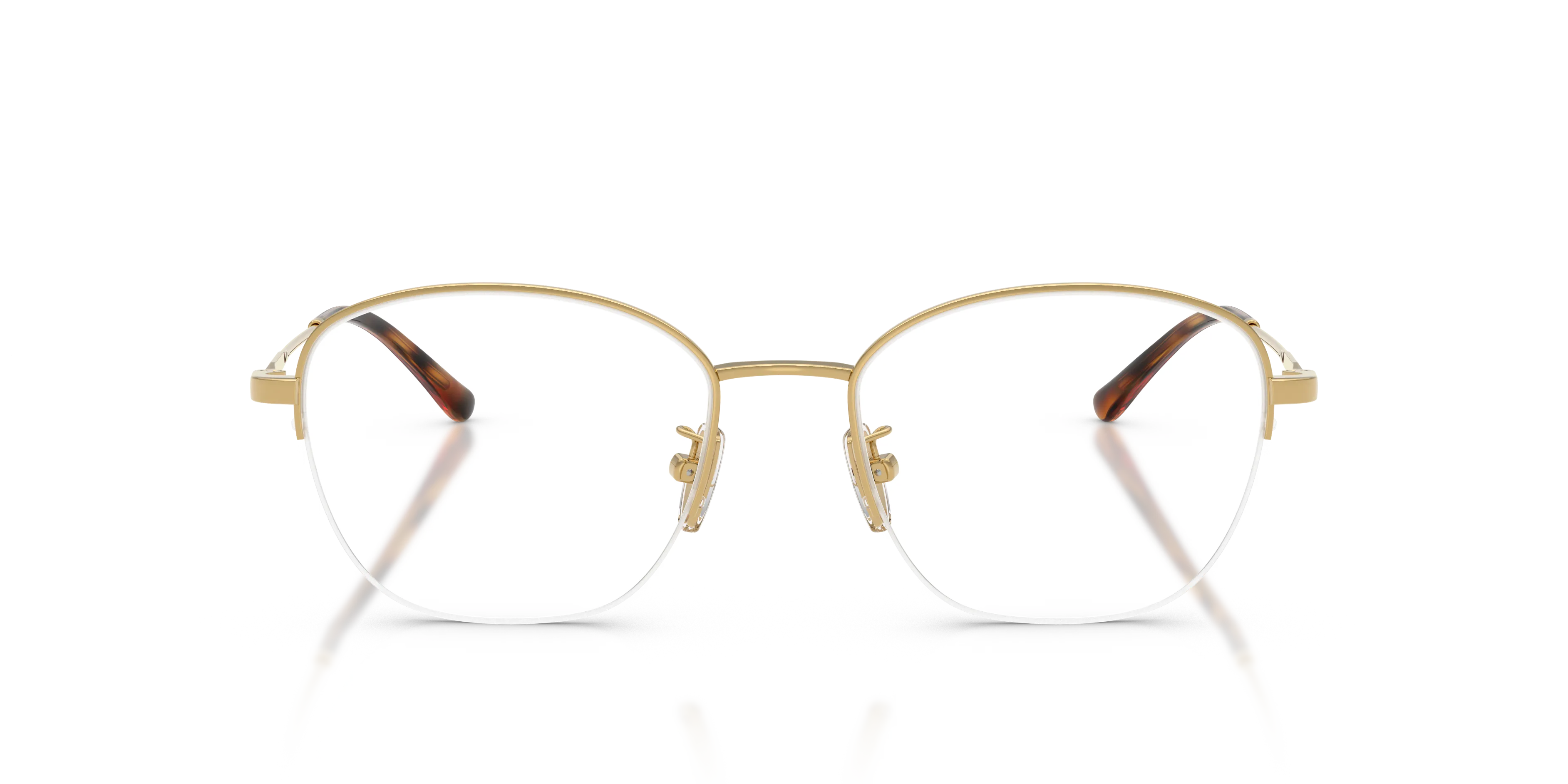 VOGUE EYEWEAR VO4357D 280 Montature da vista Metallo Oro Trasparente Geometrica Normale - immagine 3