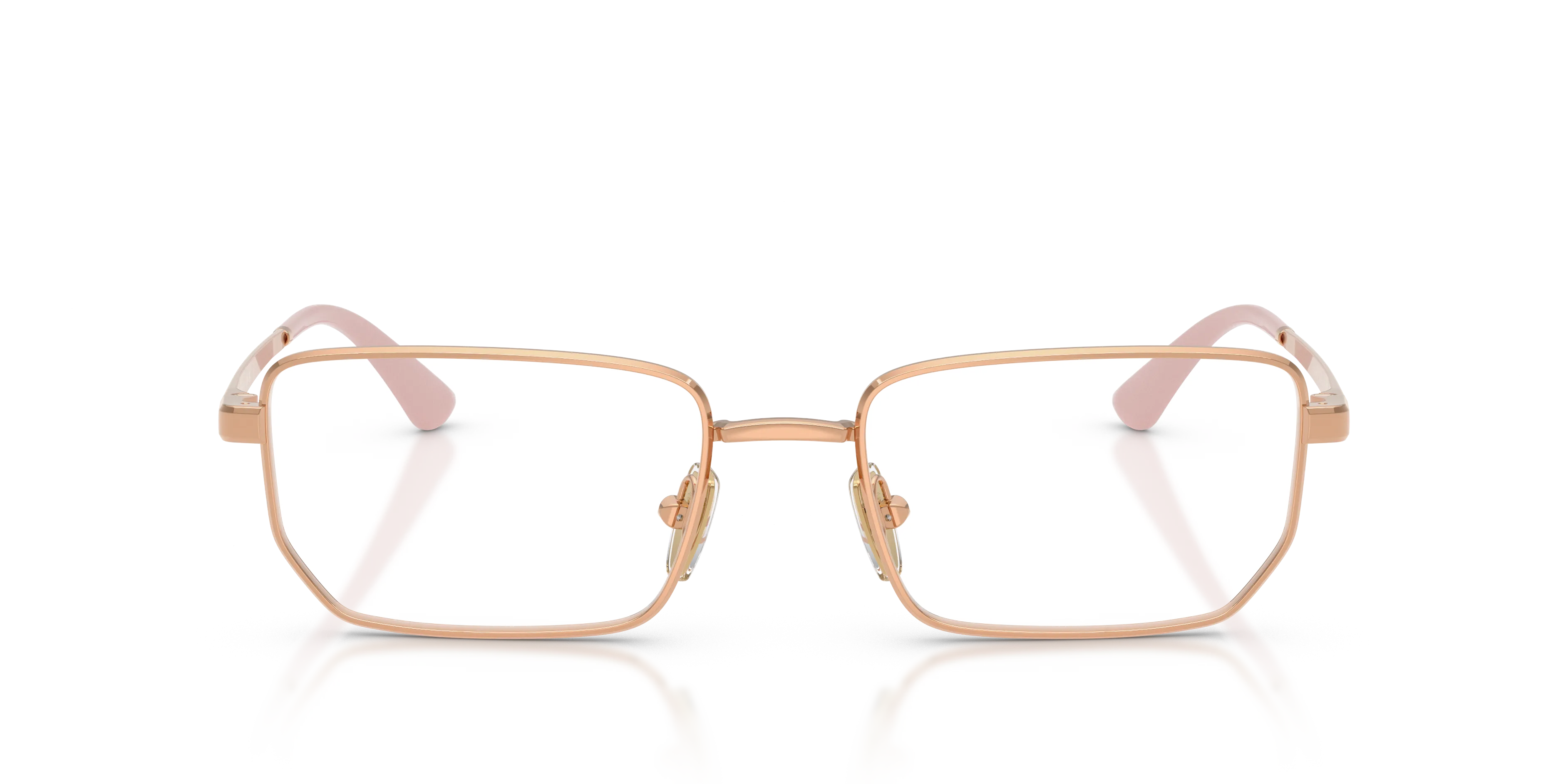 VOGUE EYEWEAR VO4354 5152 Montature da vista Metallo Oro Trasparente Geometrica Normale - immagine 3