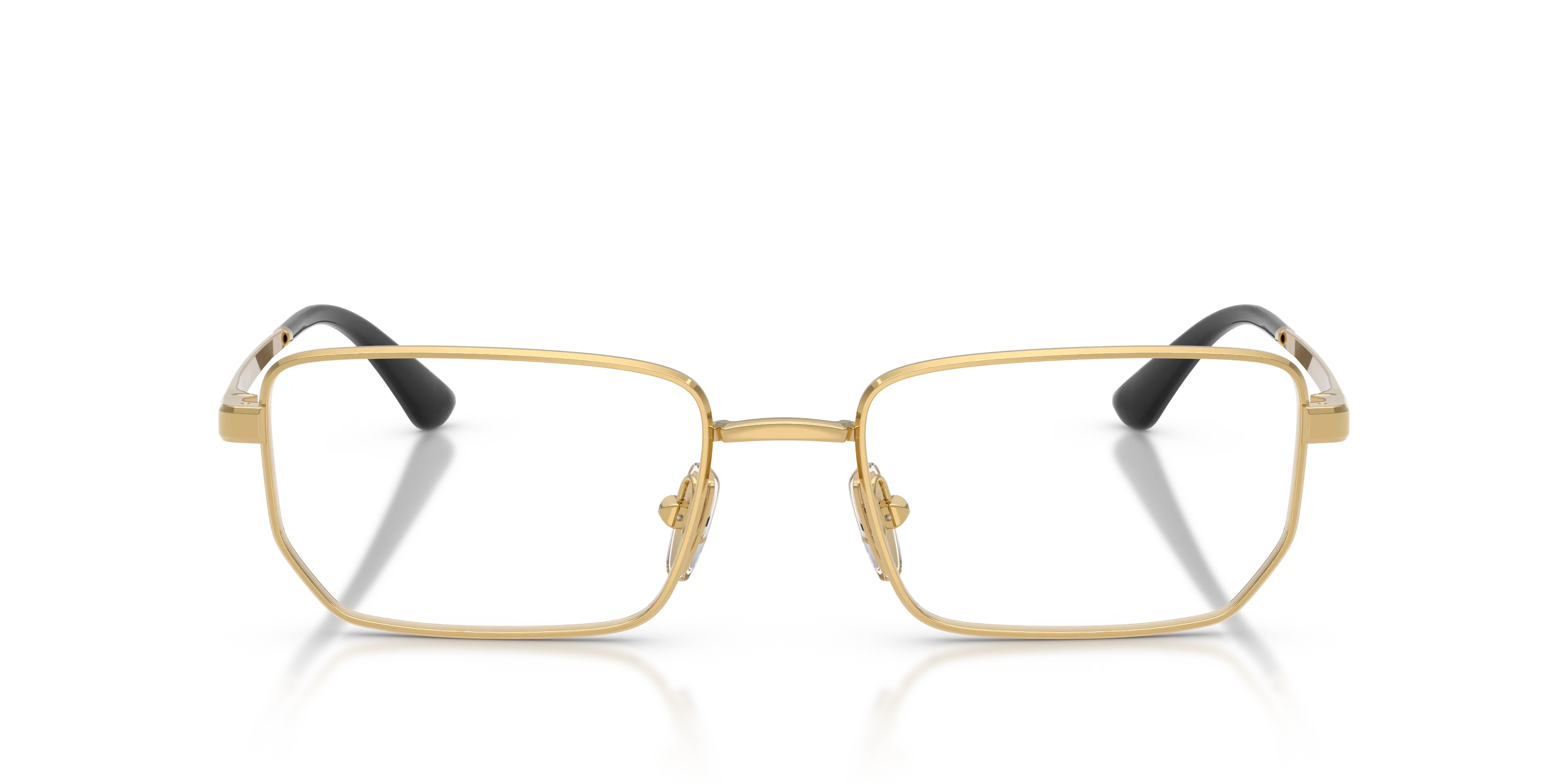 VOGUE EYEWEAR VO4354 280 Montature da vista Metallo Oro Trasparente Geometrica Normale - immagine 3