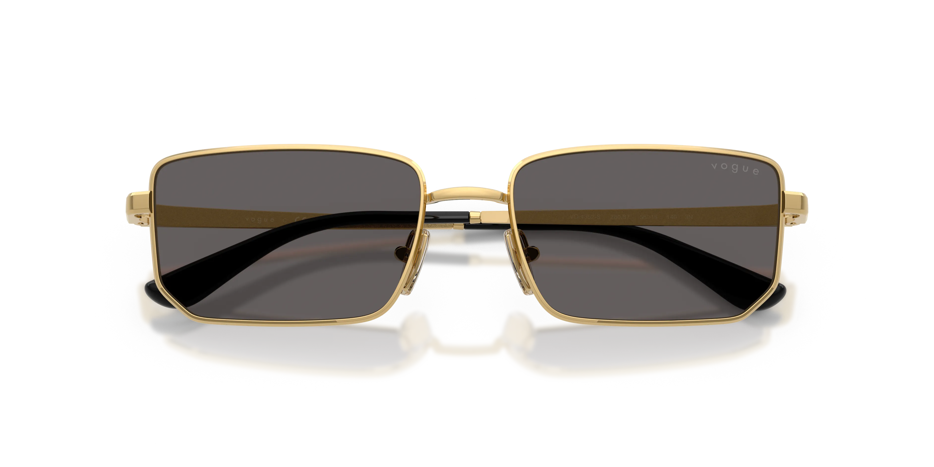 VOGUE EYEWEAR VO4352S 280/87 Occhiali da sole Metallo Oro Grigio Geometrica Normale - immagine 2