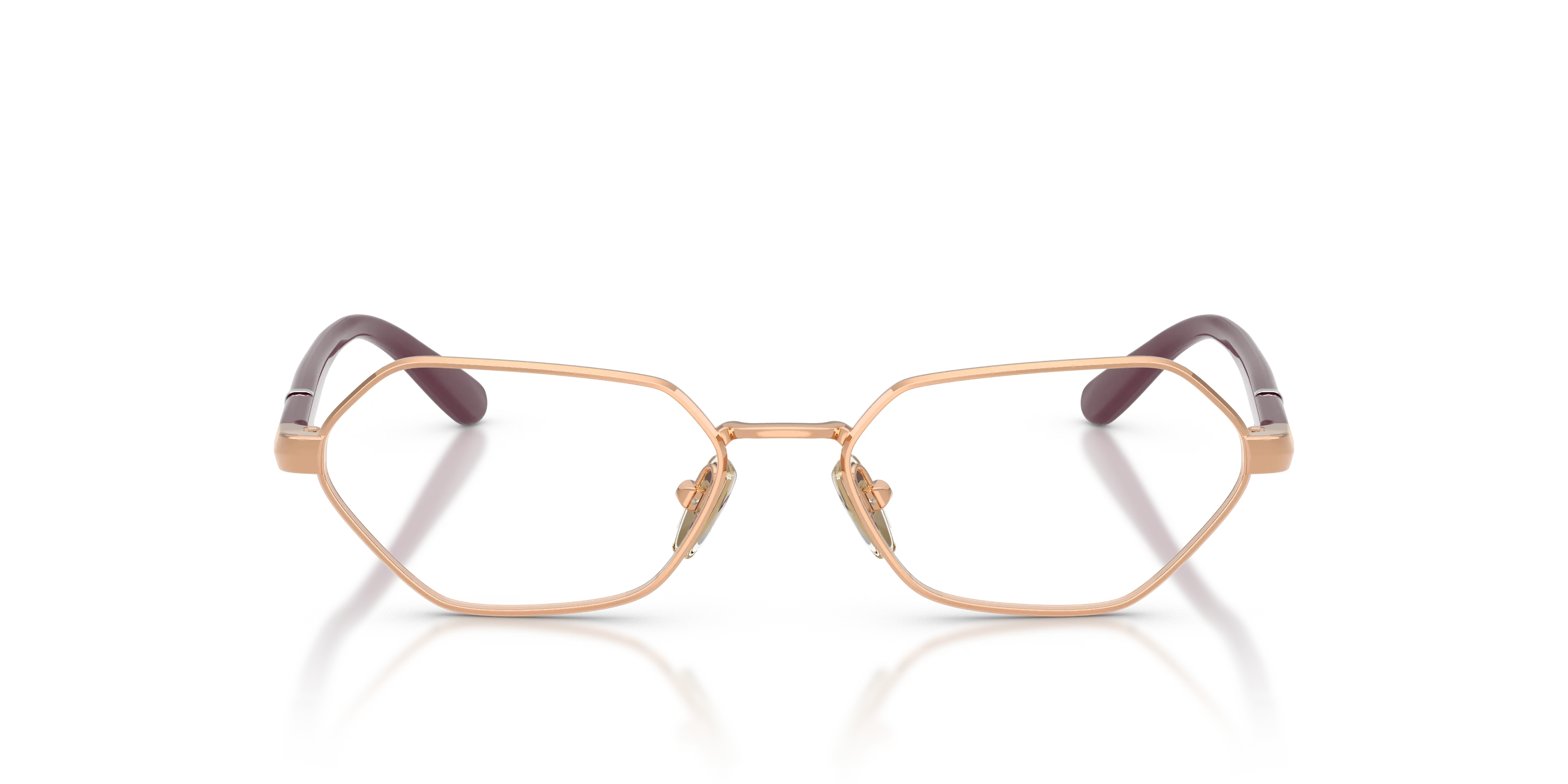 VOGUE EYEWEAR VO4350 5152 Montature da vista Metallo Oro Trasparente Farfalla Normale - immagine 3