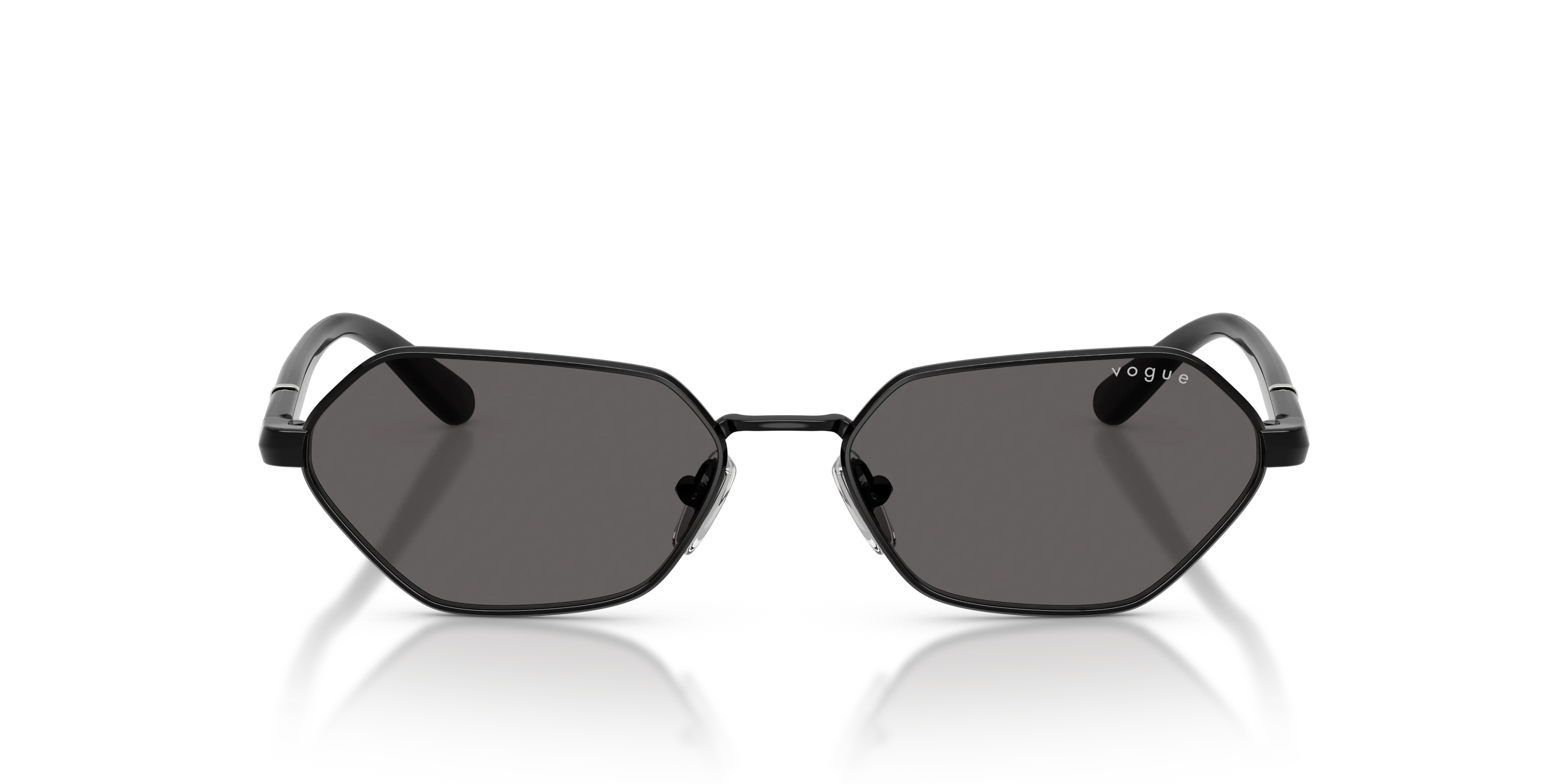 VOGUE EYEWEAR VO4349S 352/87 Occhiali da sole Metallo Nero Grigio Farfalla Normale - immagine 3