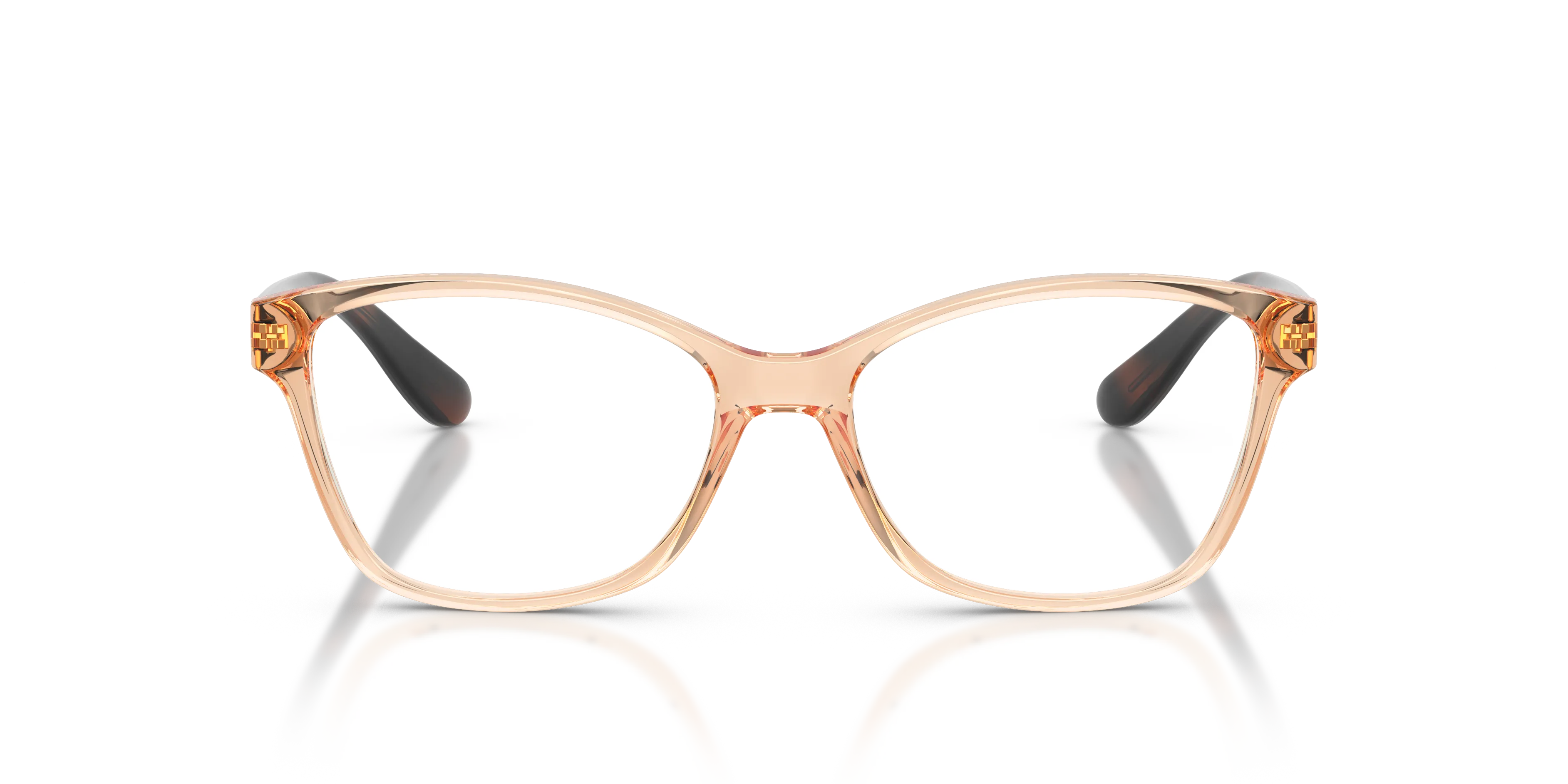 VOGUE EYEWEAR VO2998 3300 Montature da vista Iniettato Marrone Trasparente Cat Eye Normale - immagine 3