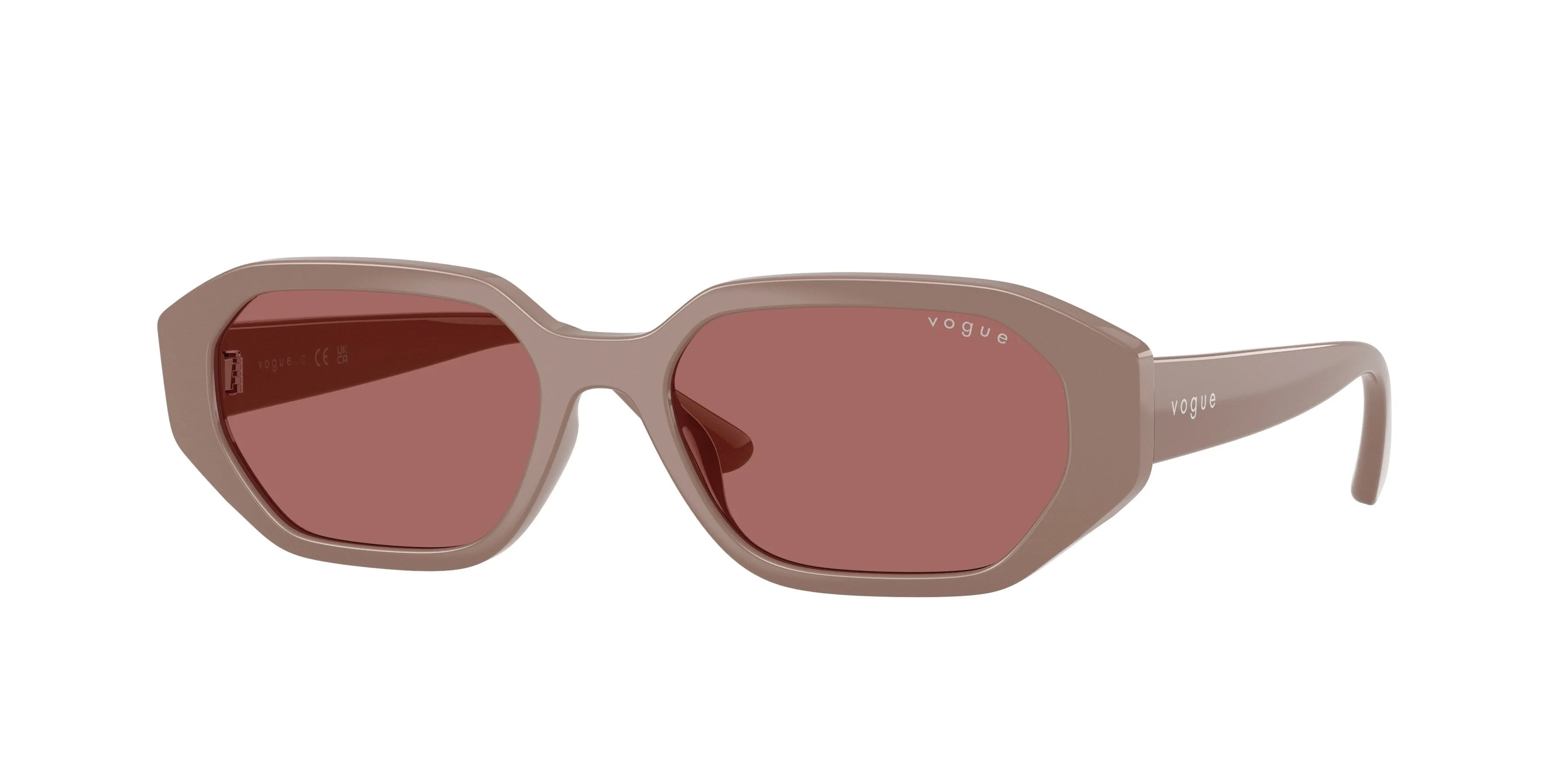 VOGUE EYEWEAR VJ2034 327269 Occhiali da sole bambino Nylon Marrone Viola Geometrica Normale - immagine 1