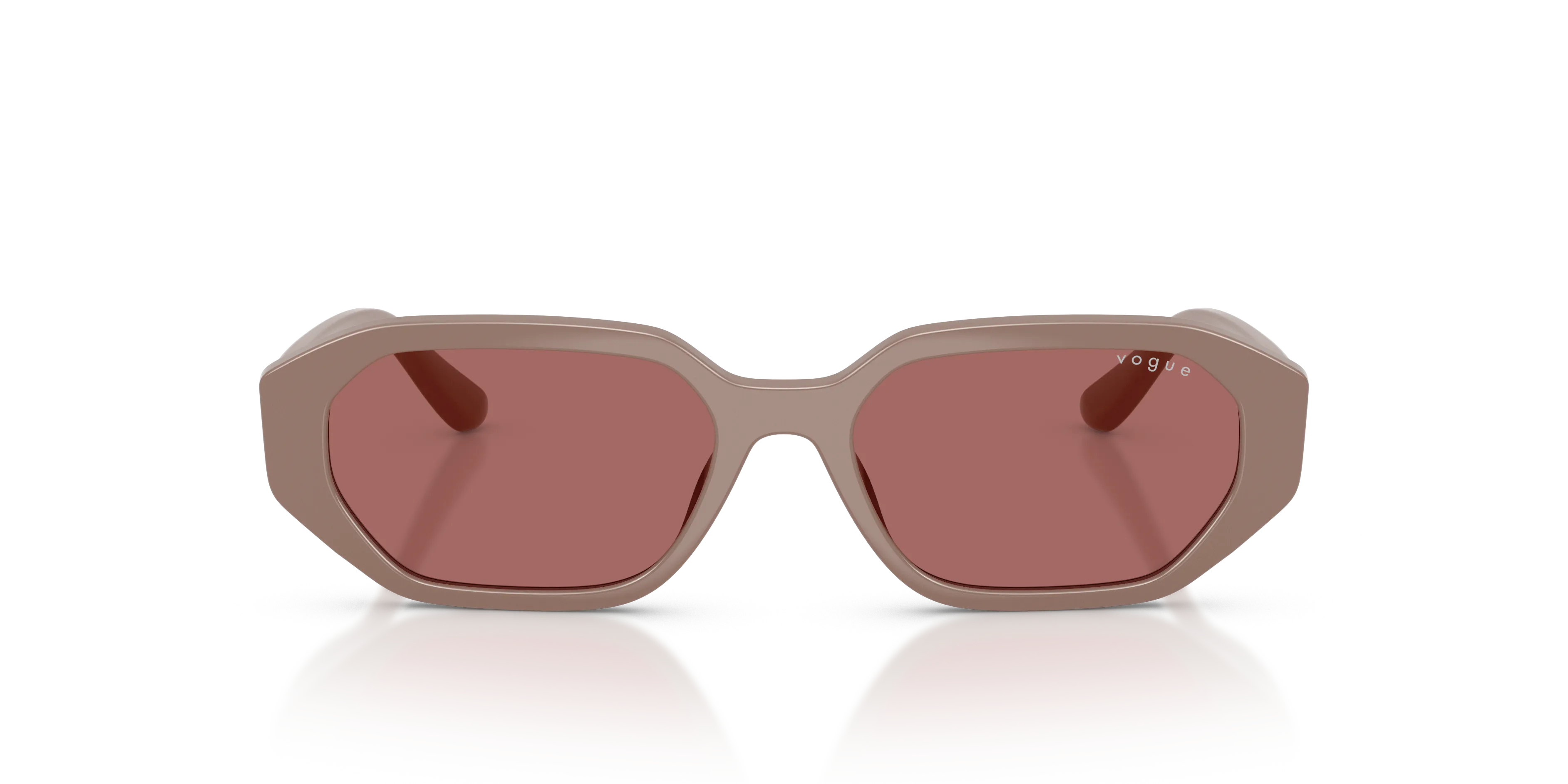 VOGUE EYEWEAR VJ2034 327269 Occhiali da sole bambino Nylon Marrone Viola Geometrica Normale - immagine 3