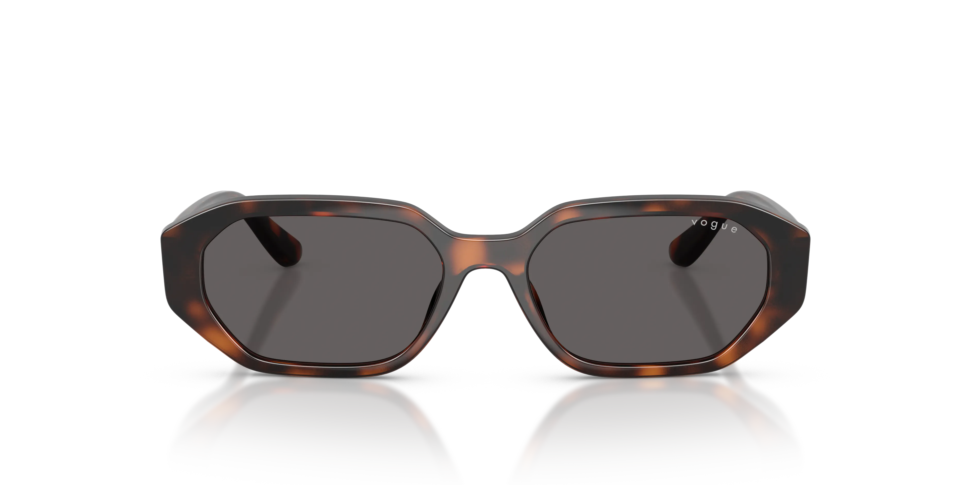 VOGUE EYEWEAR VJ2034 271887 Occhiali da sole bambino Nylon Marrone Grigio Geometrica Normale - immagine 3