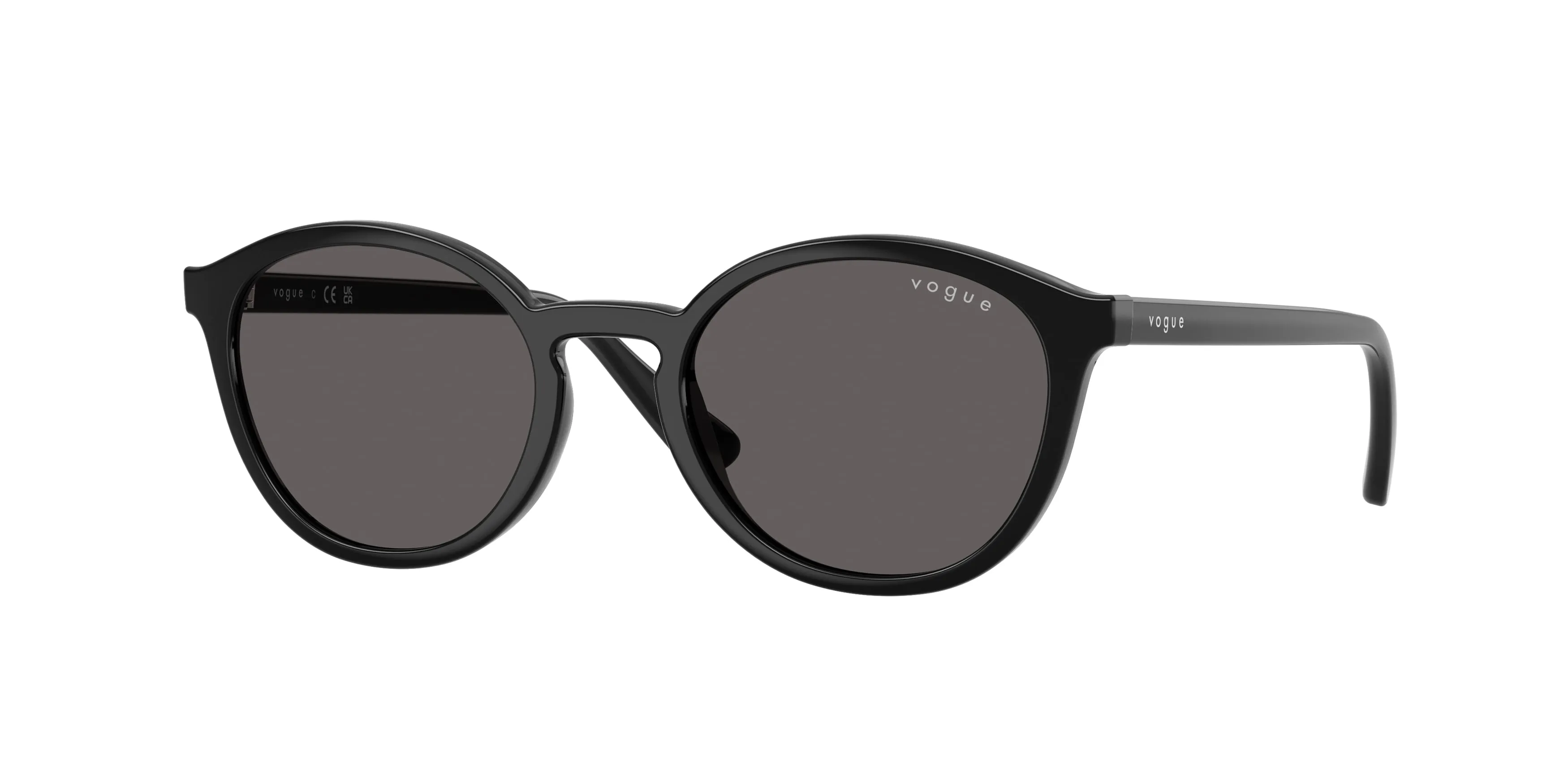 VOGUE EYEWEAR VJ2033 W44/87 Occhiali da sole Nylon Nero Grigio Pantos Normale - immagine 1