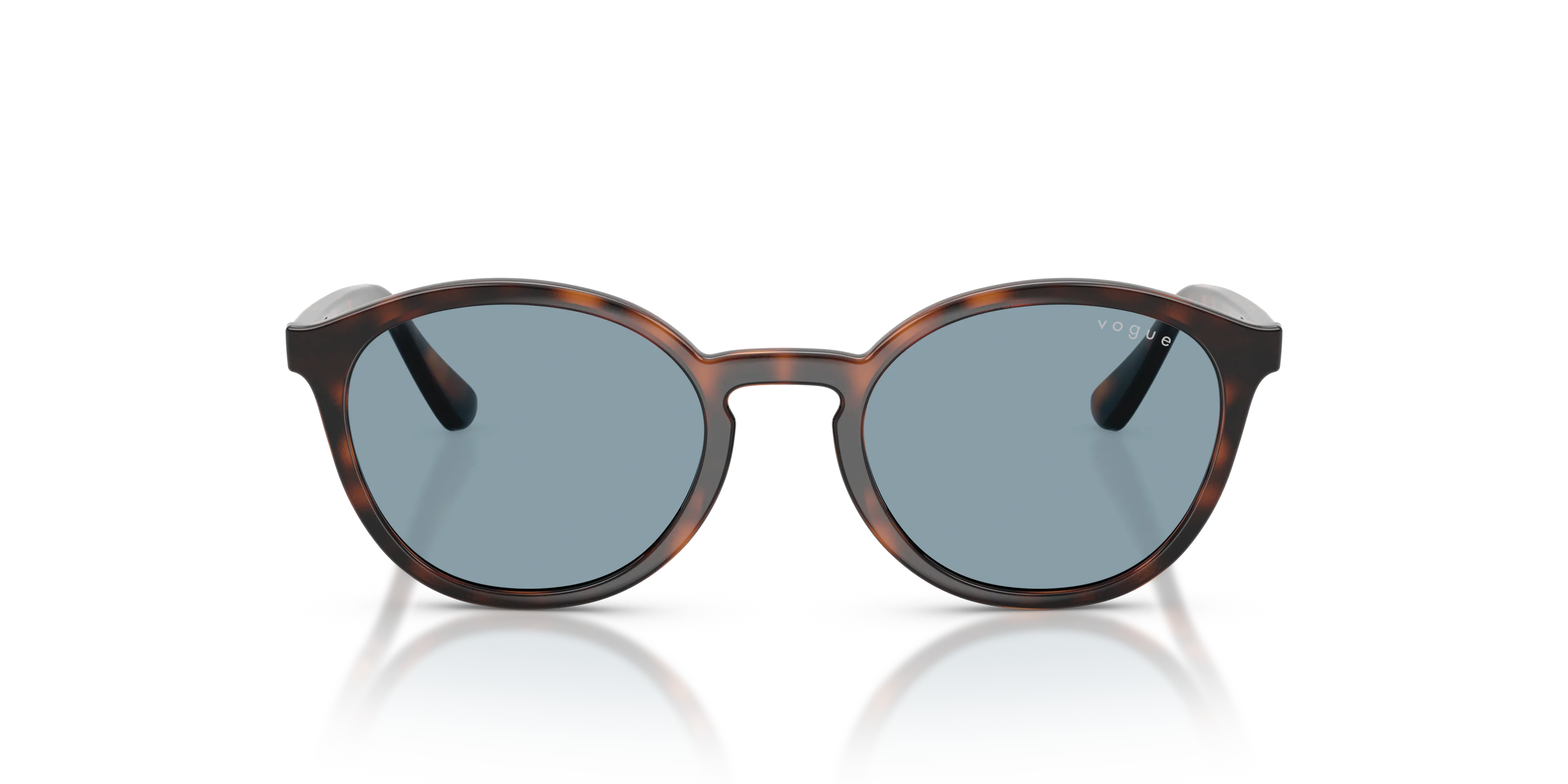 VOGUE EYEWEAR VJ2033 271880 Occhiali da sole Nylon Marrone Blu Pantos Normale - immagine 3