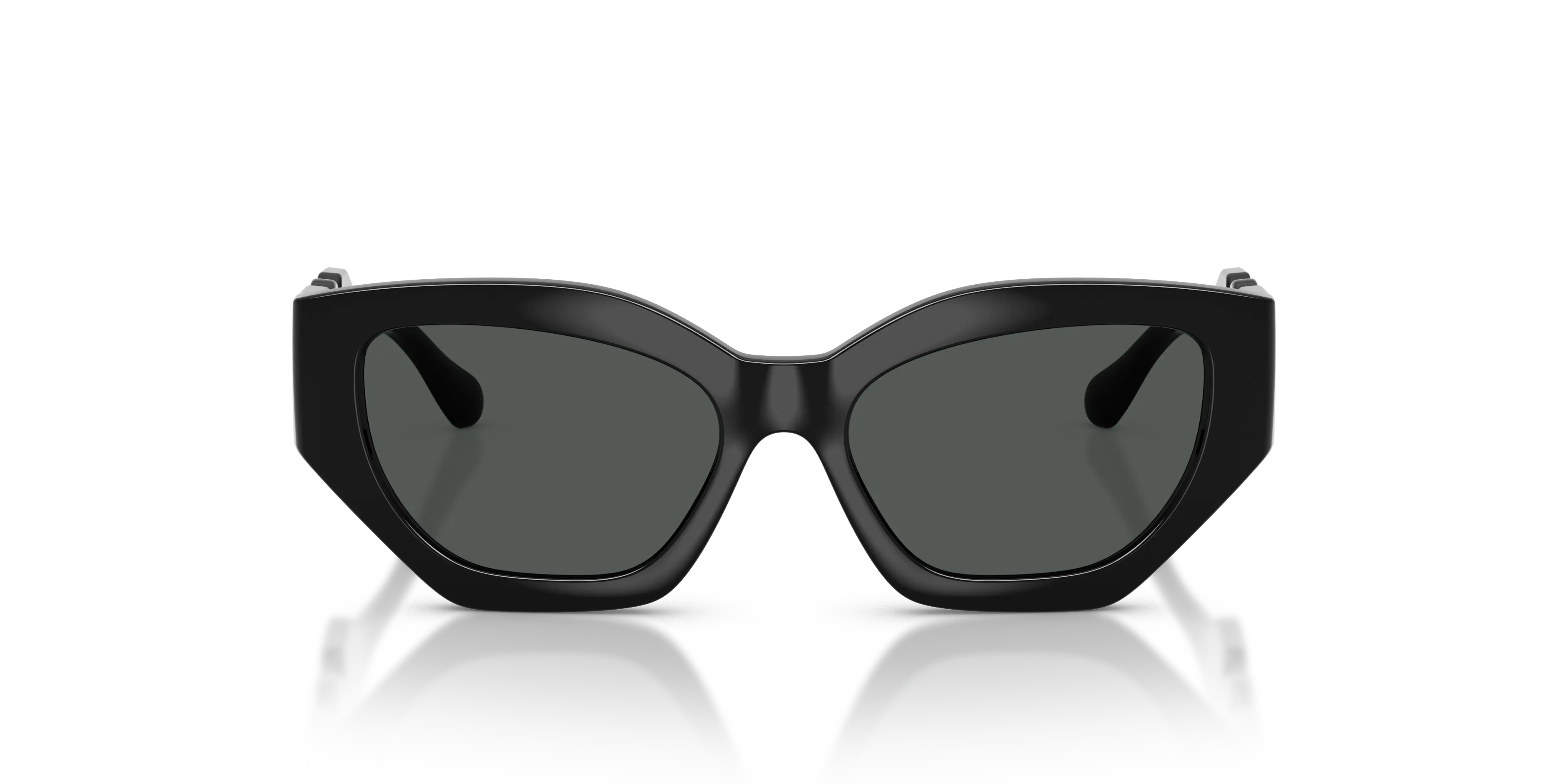 Versace VK4007U GB1/87 Occhiali da sole bambino Iniettato Nero Grigio Geometrica Normale - immagine 3