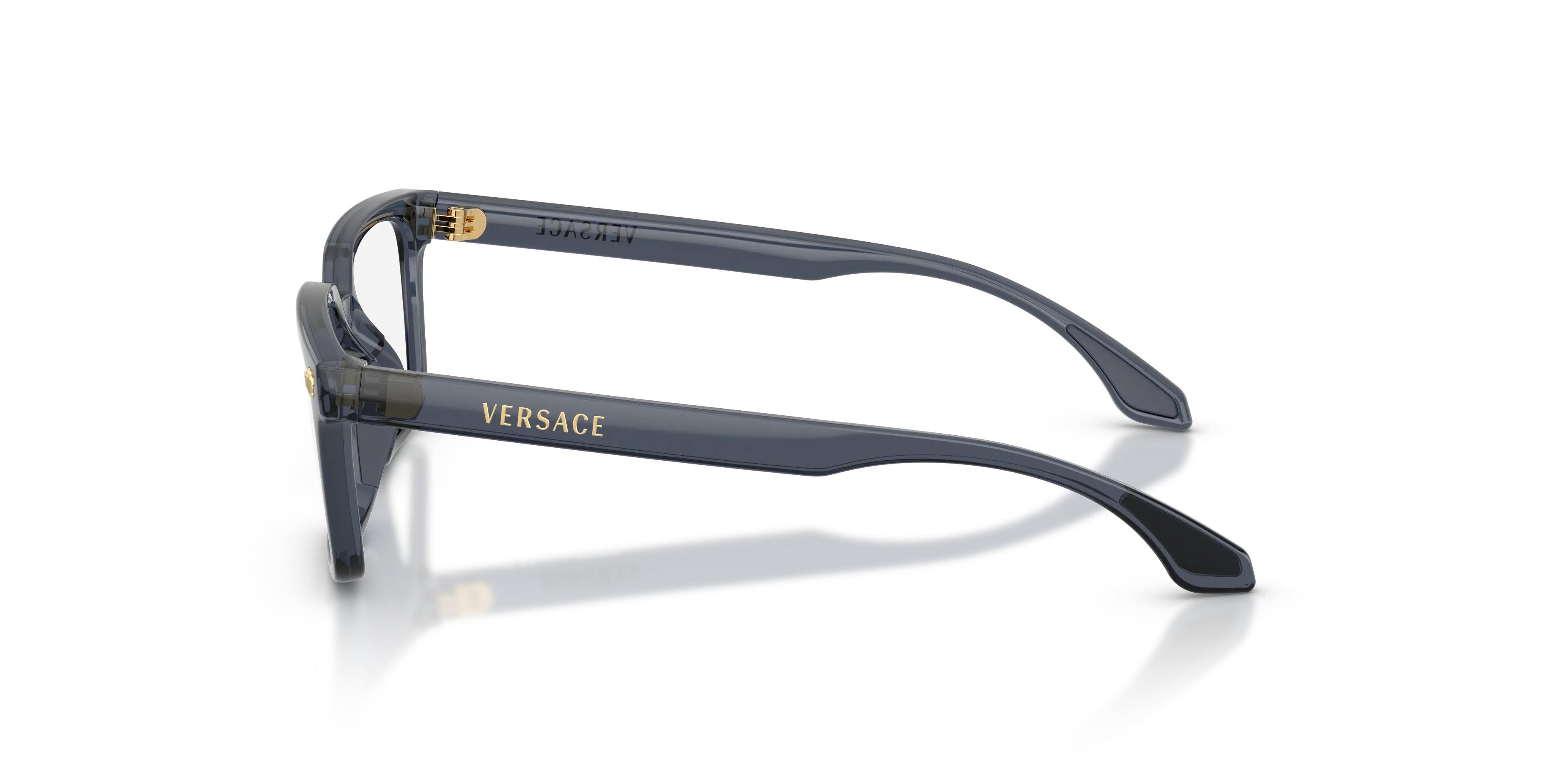 Versace VK3015U 5548 Montature da vista bambino Iniettato Blu Trasparente Squadrata Normale - immagine 4