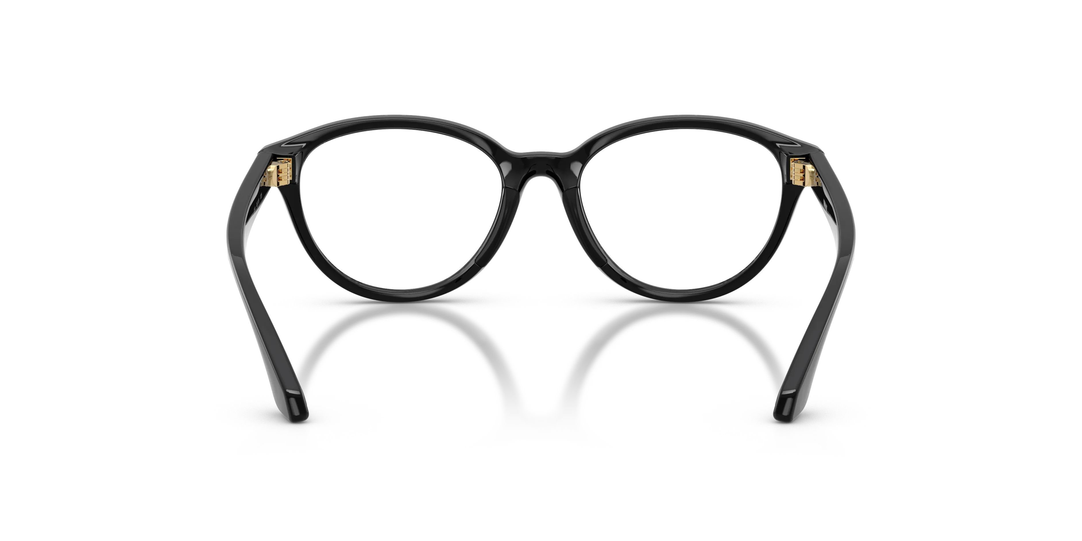 Versace VK3014U GB1 Montature da vista bambino Iniettato Nero Trasparente Pantos Normale - immagine 4