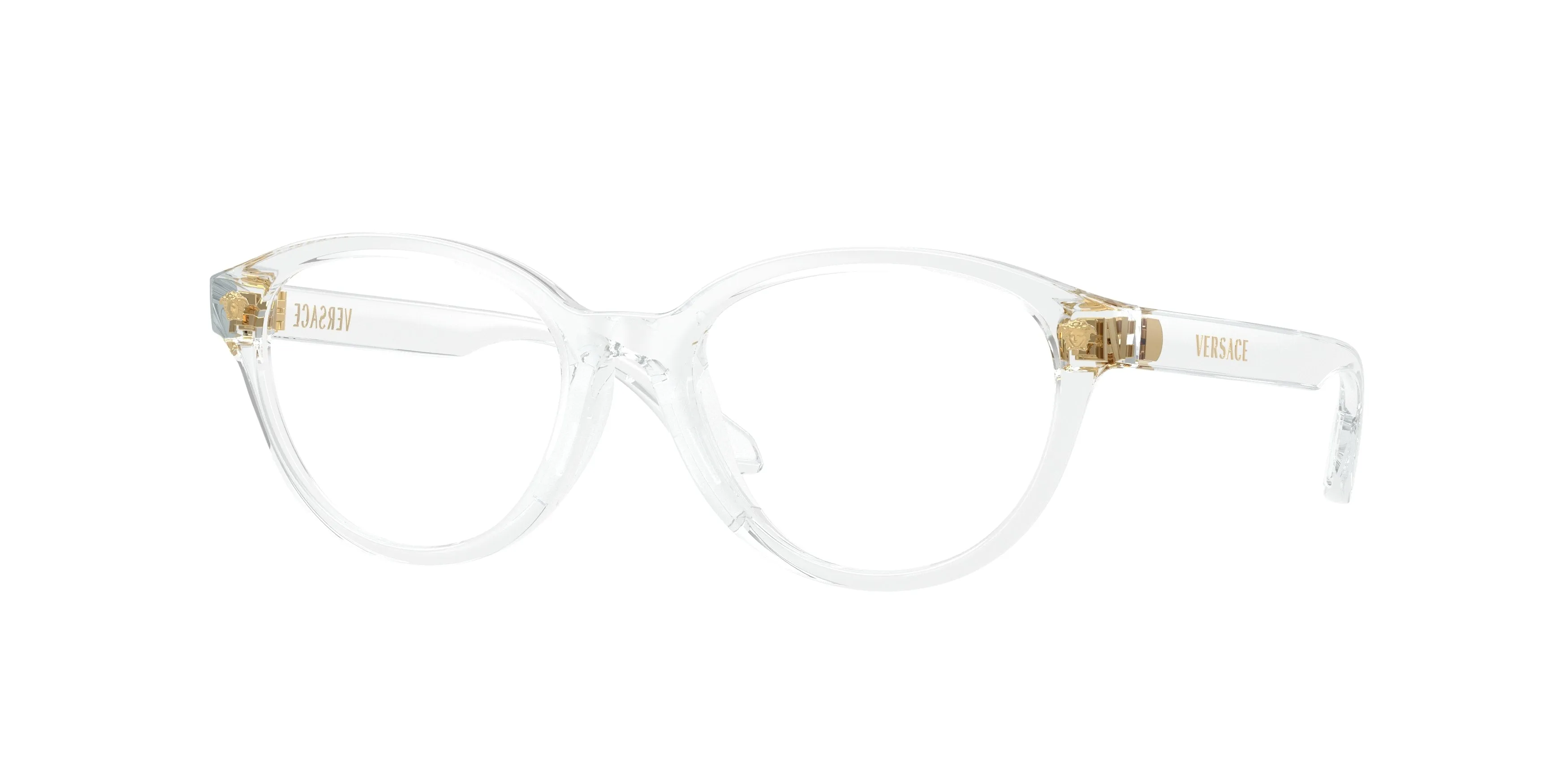 Versace VK3014U 148 Montature da vista bambino Iniettato Trasparente Trasparente Pantos Normale - immagine 1