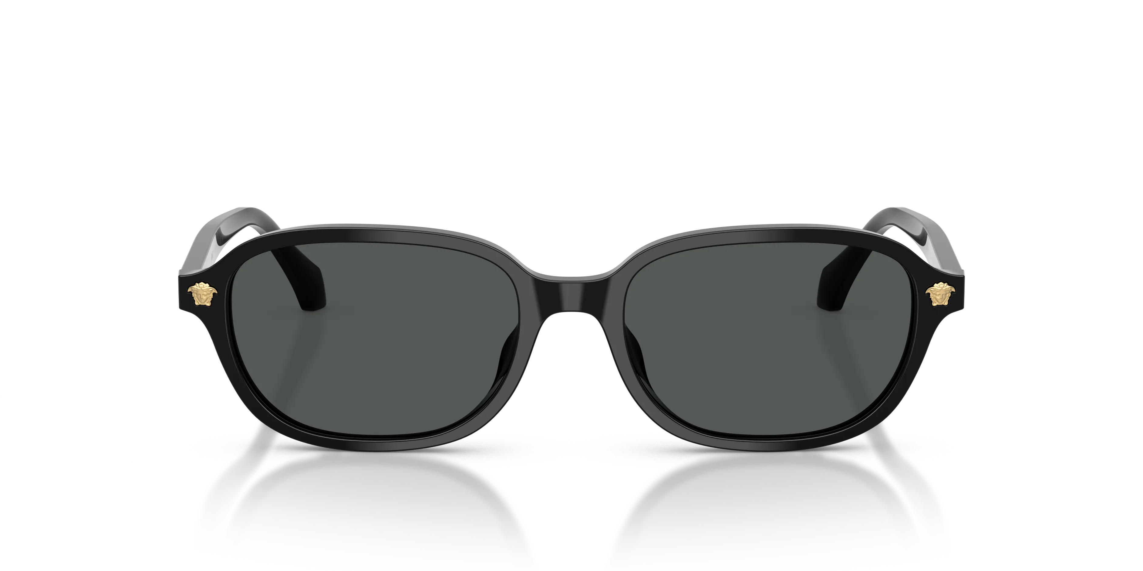 Versace VE4514D GB1/87 Occhiali da sole Acetato Nero Grigio Pillow Normale - immagine 3