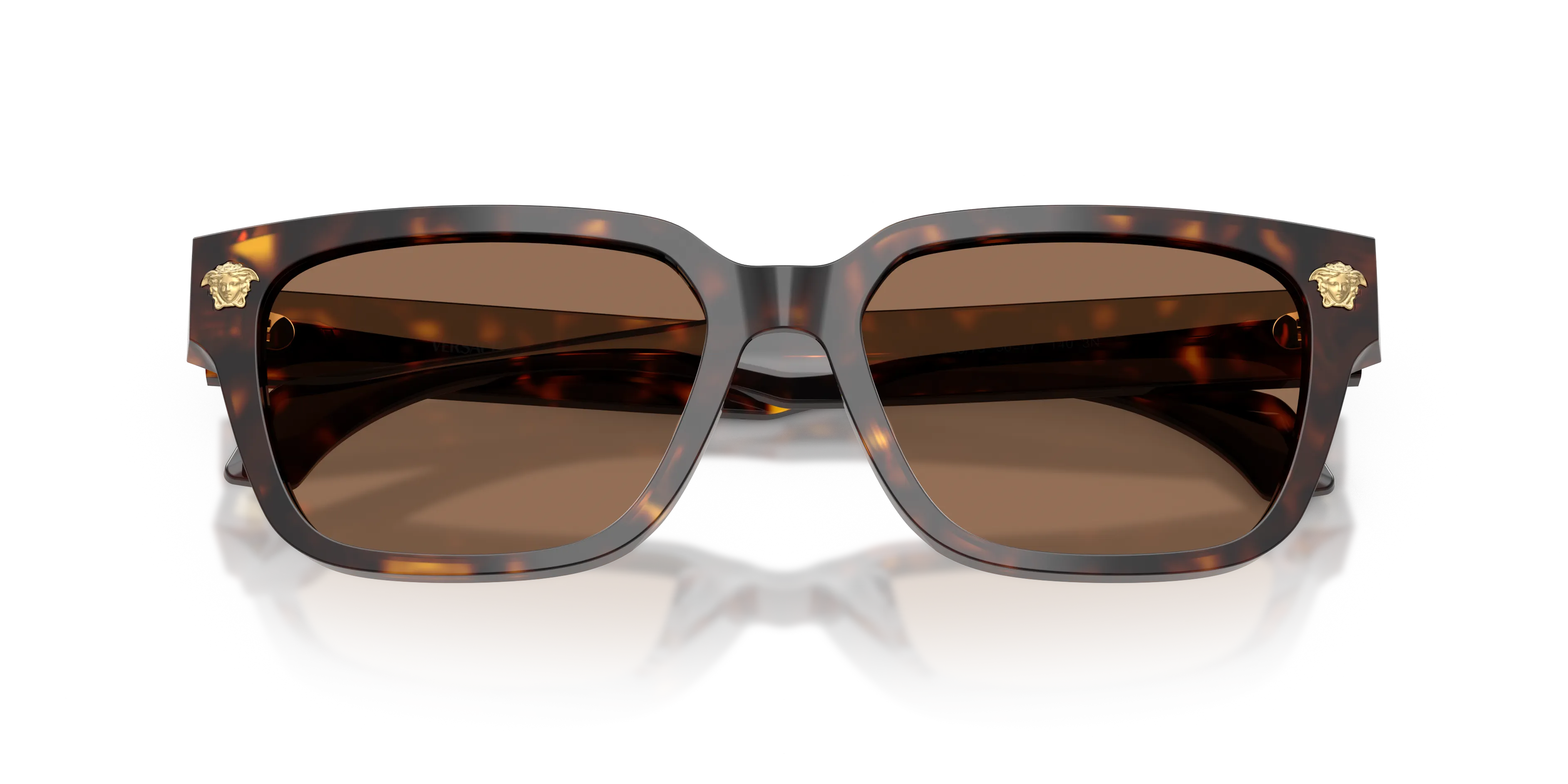 Versace VE4513D 108/73 Occhiali da sole Acetato Tartaruga Marrone Squadrata Normale - immagine 2