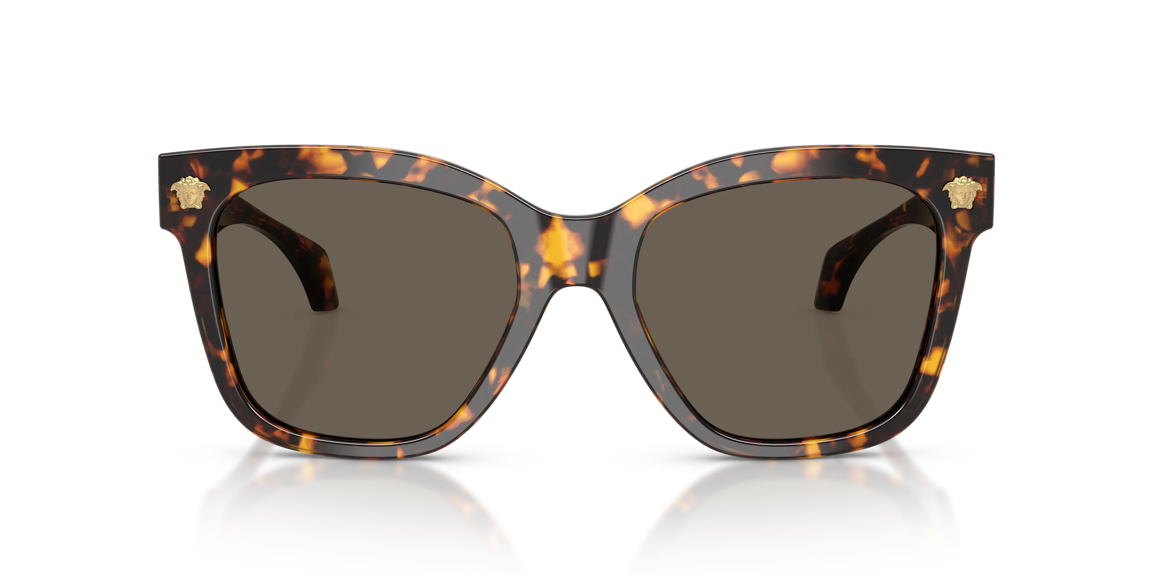 Versace VE4511 5514/3 Occhiali da sole Acetato Tartaruga Marrone Squadrata Normale - immagine 3