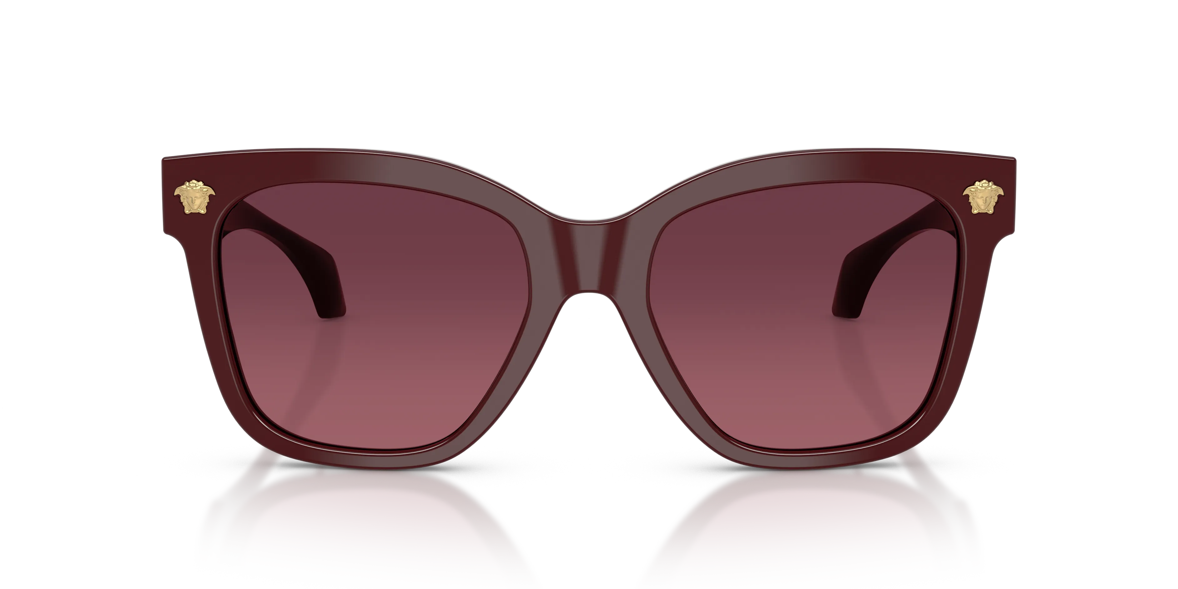 Versace VE4511 5381F4 Occhiali da sole Acetato Viola Viola Squadrata Normale Sfumato - immagine 3