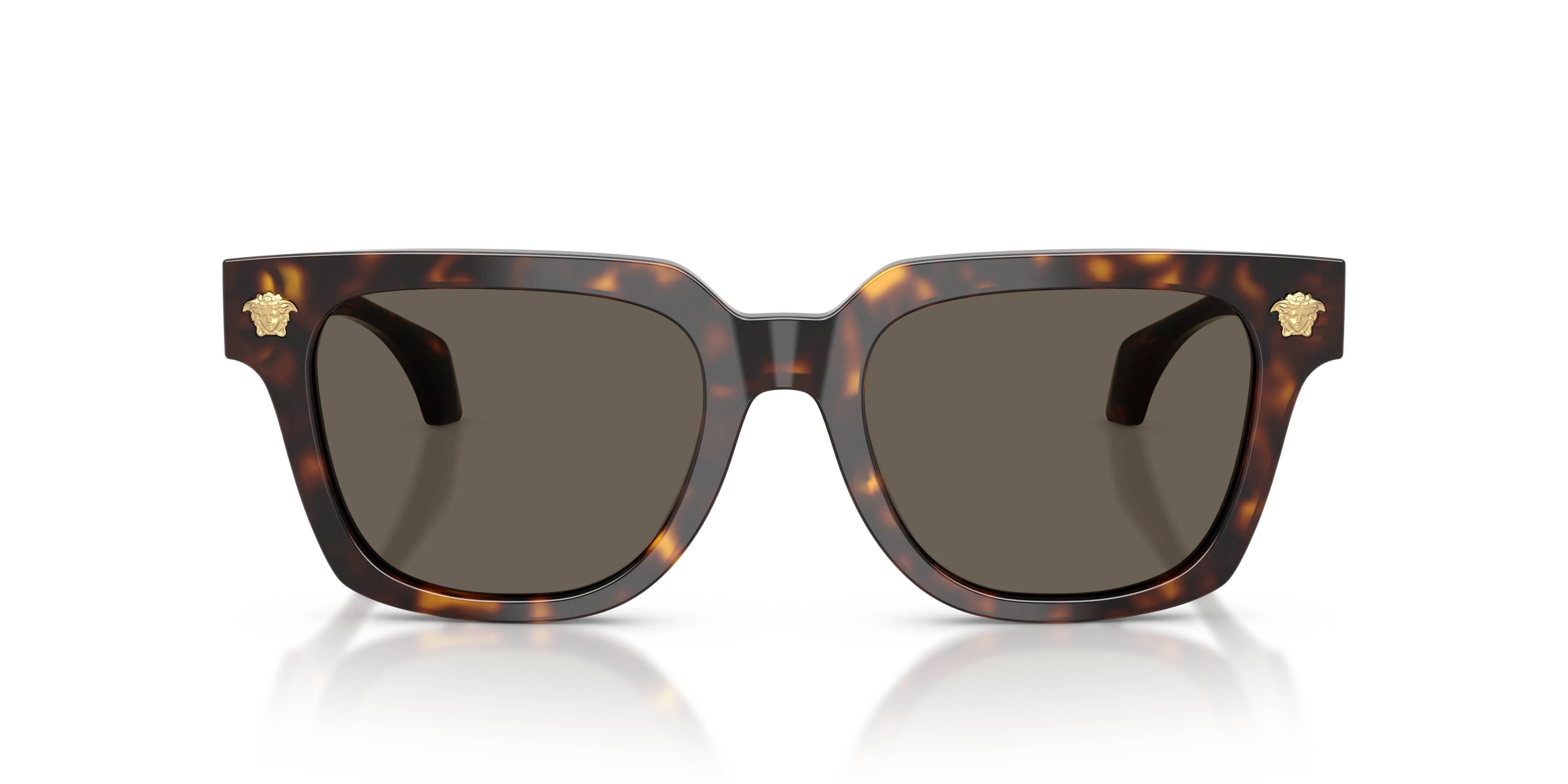 Versace VE4510U 108/3 Occhiali da sole Acetato Tartaruga Marrone Squadrata Normale - immagine 3