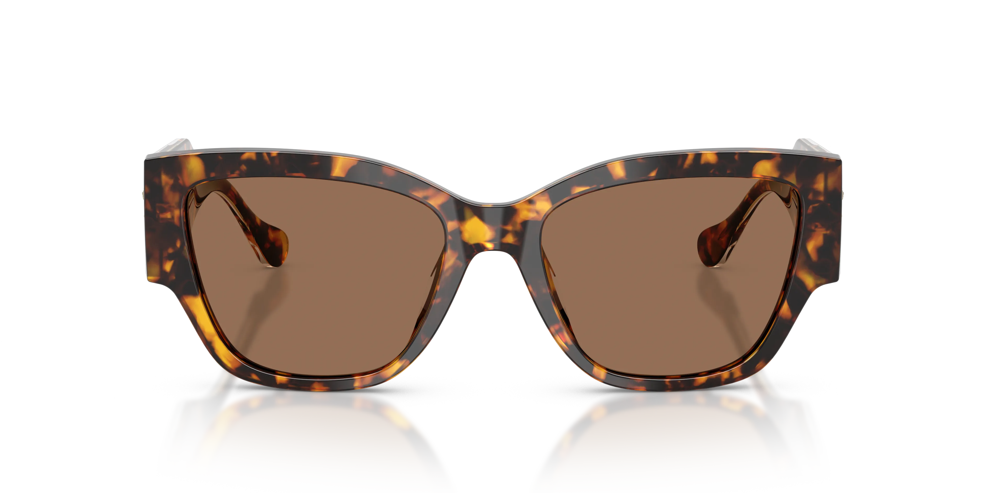 Versace VE4509U 551473 Occhiali da sole Acetato Tartaruga Marrone Cat Eye Normale - immagine 3
