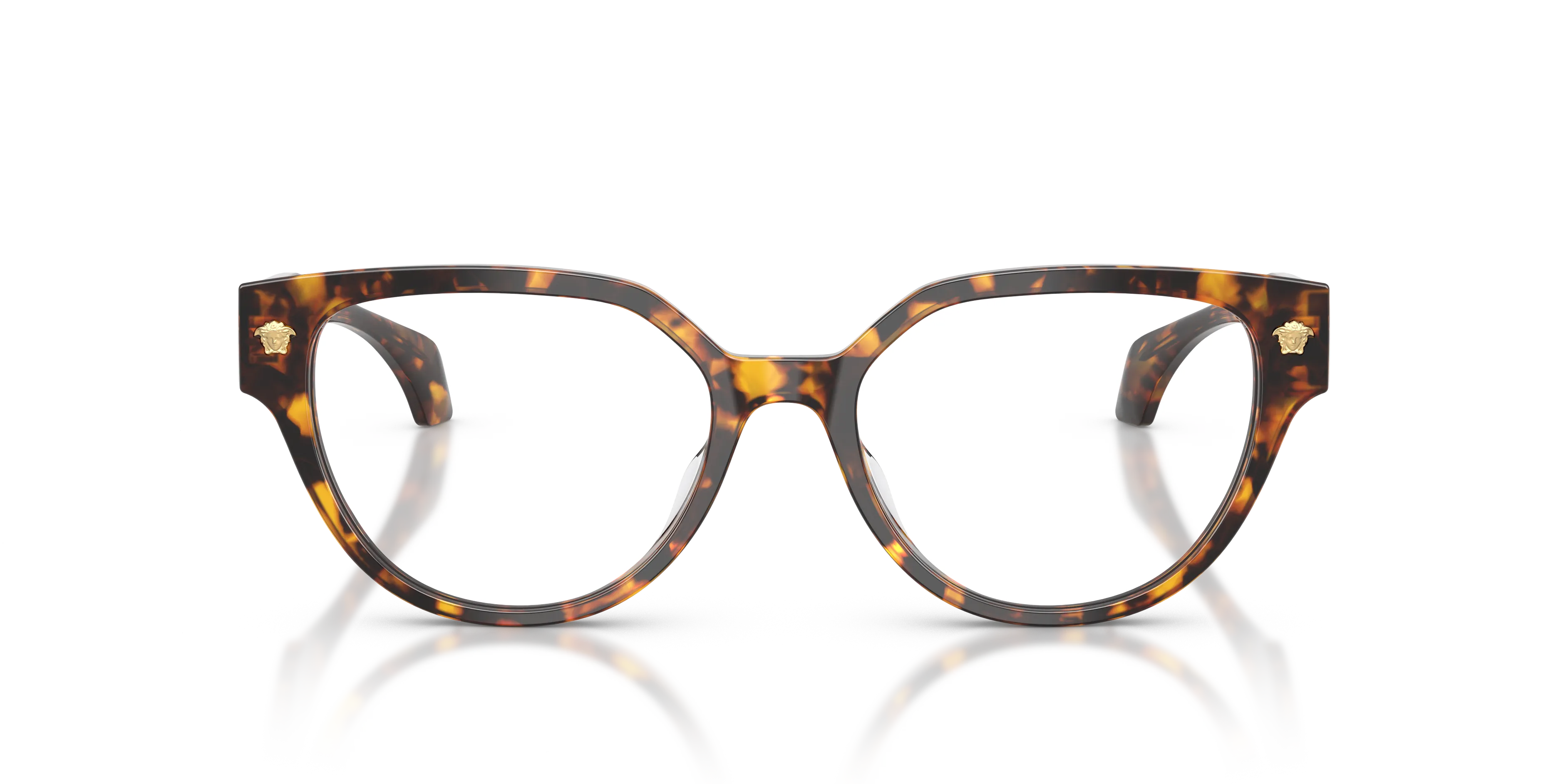 Versace VE3394D 5514 Montature da vista Acetato Tartaruga Trasparente Cat Eye Normale - immagine 3