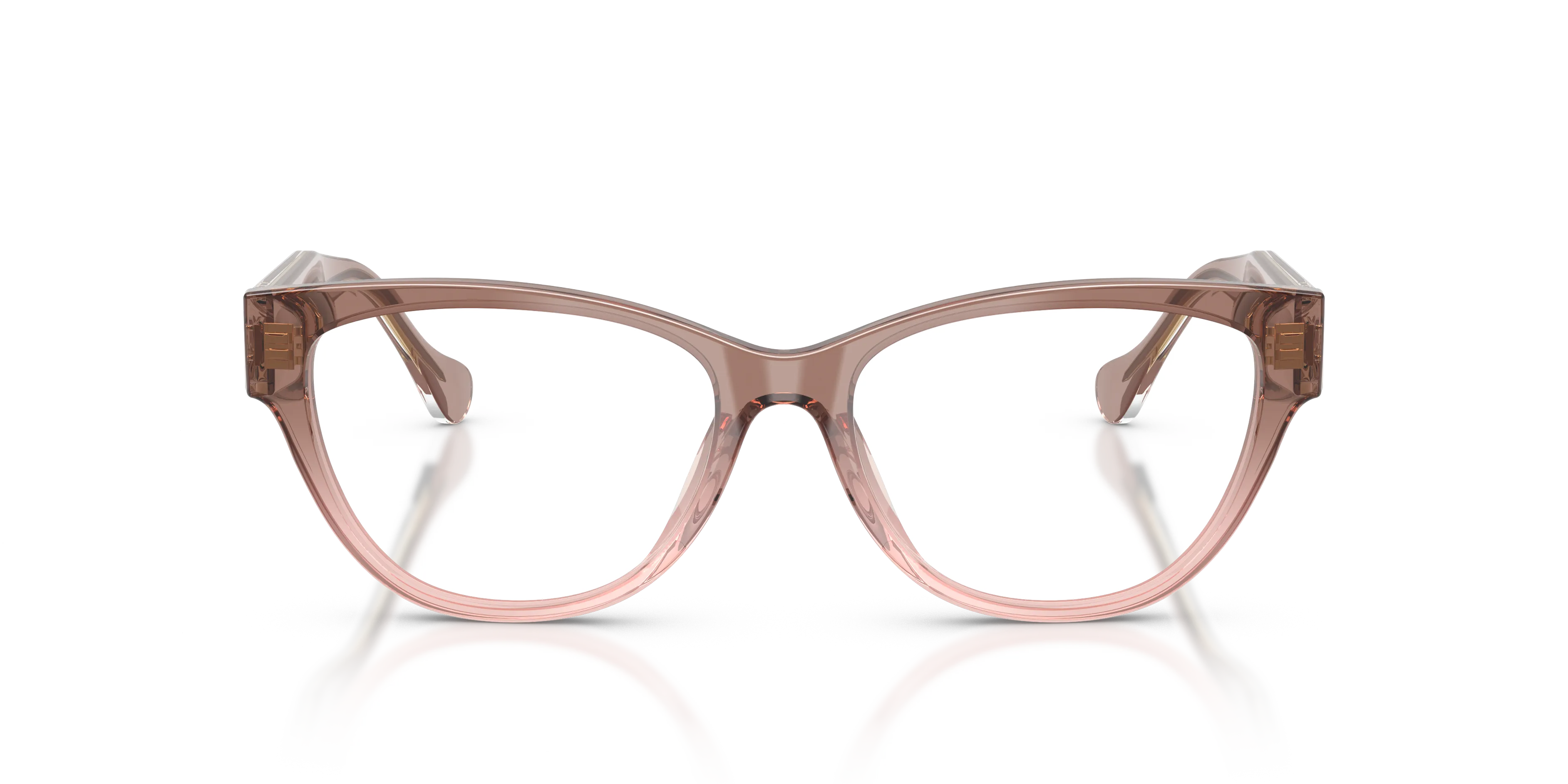 Versace VE3389U 5435 Montature da vista Acetato Tartaruga Trasparente Cat Eye Normale - immagine 3