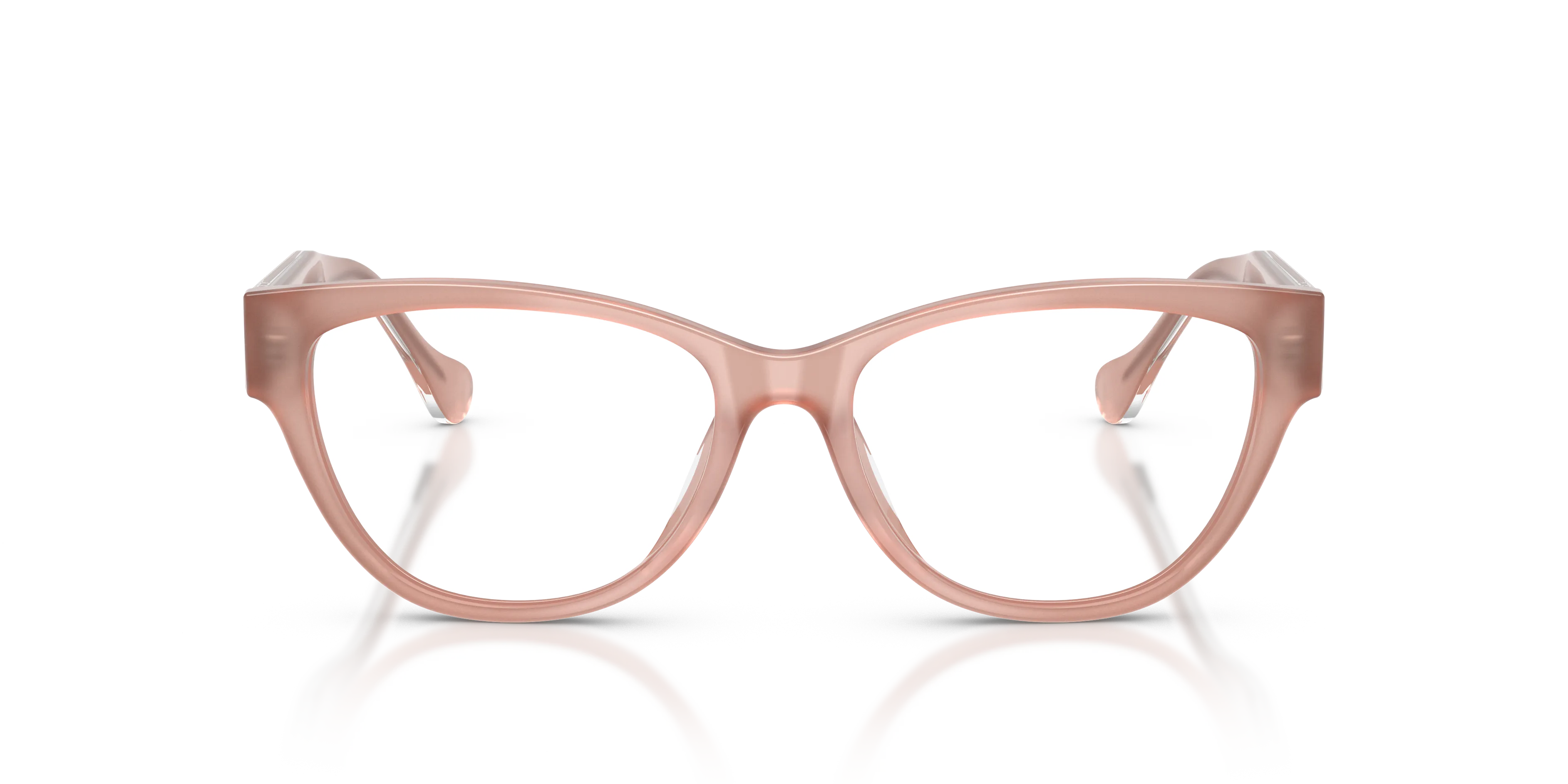 Versace VE3389U 5394 Montature da vista Acetato Rosa Trasparente Cat Eye Normale - immagine 3