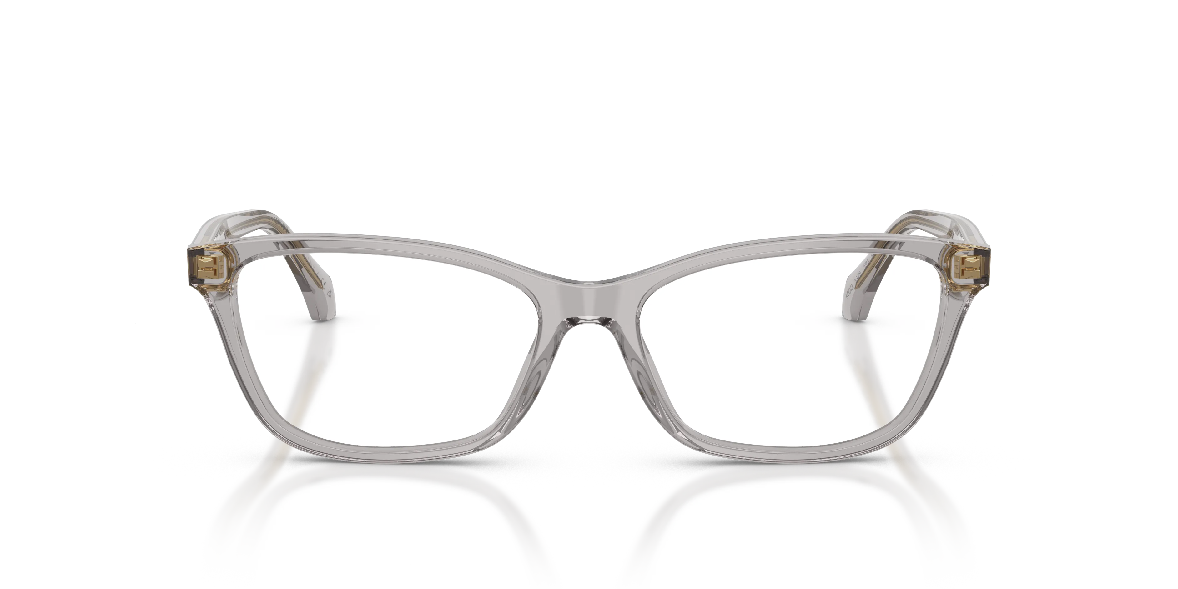 Versace VE3375 593 Montature da vista Acetato Grigio Trasparente Cat Eye Normale - immagine 3