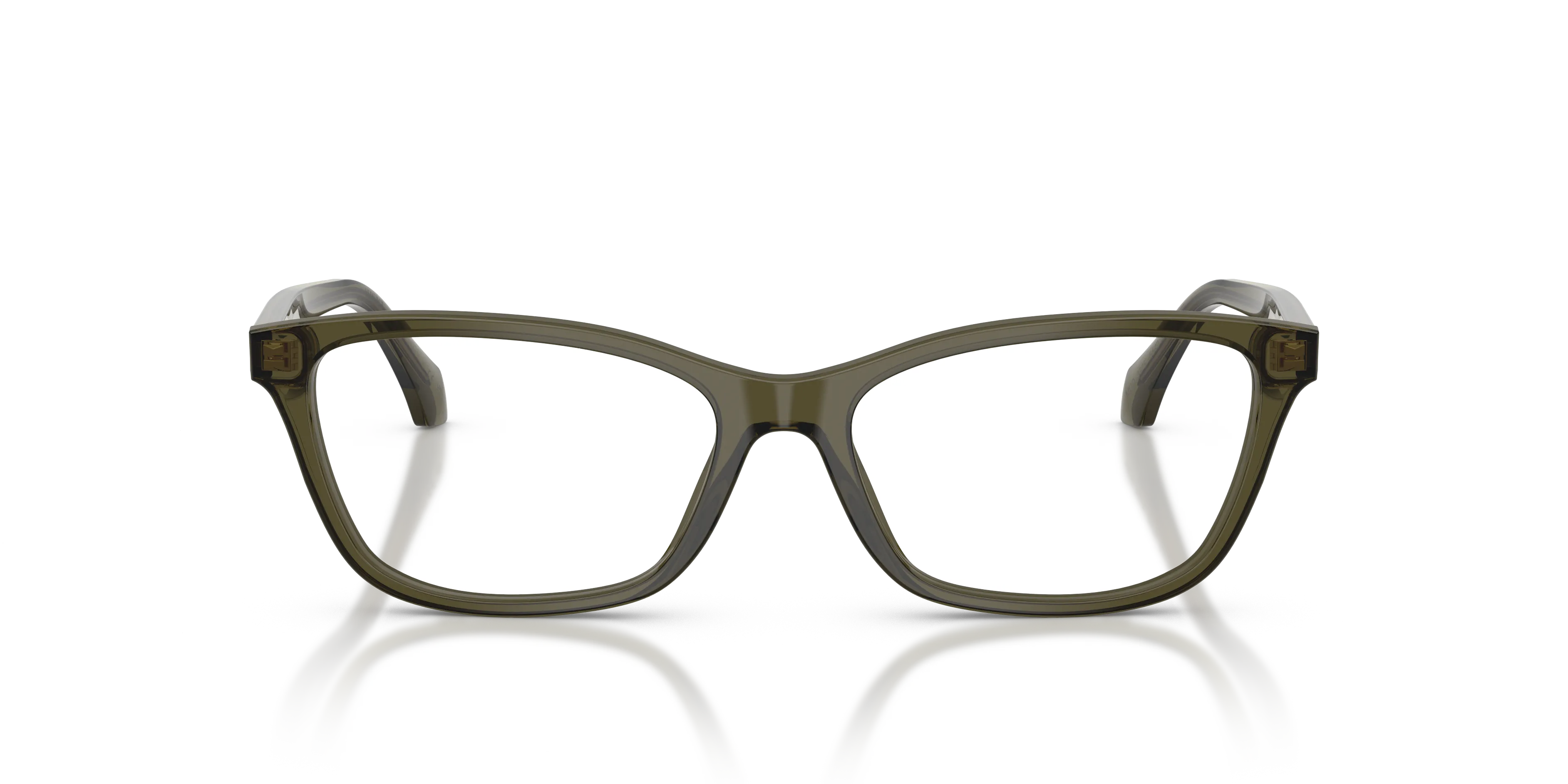Versace VE3375 5542 Montature da vista Acetato Verde Trasparente Cat Eye Normale - immagine 3