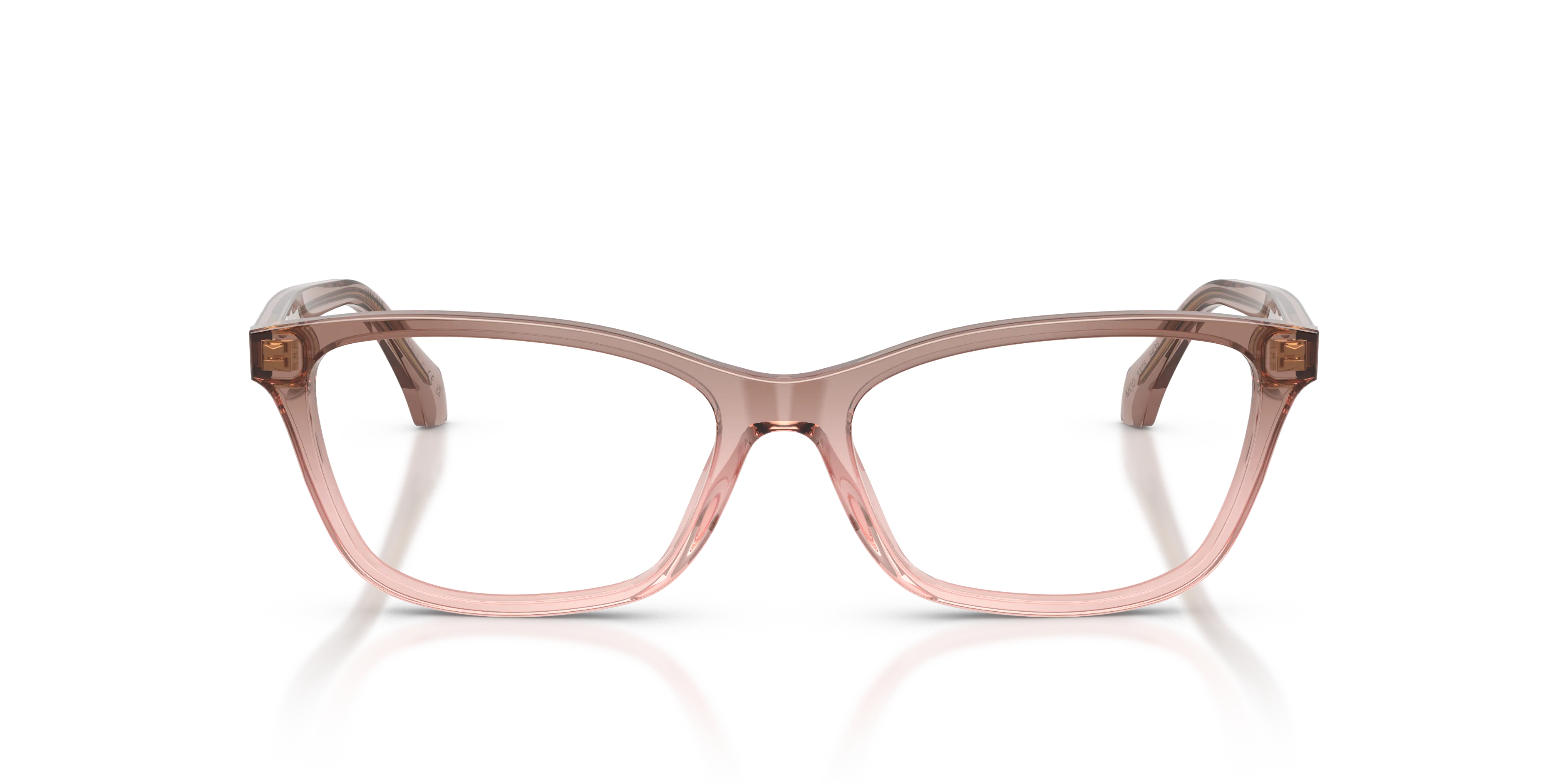 Versace VE3375 5435 Montature da vista Acetato Marrone Trasparente Cat Eye Normale - immagine 3