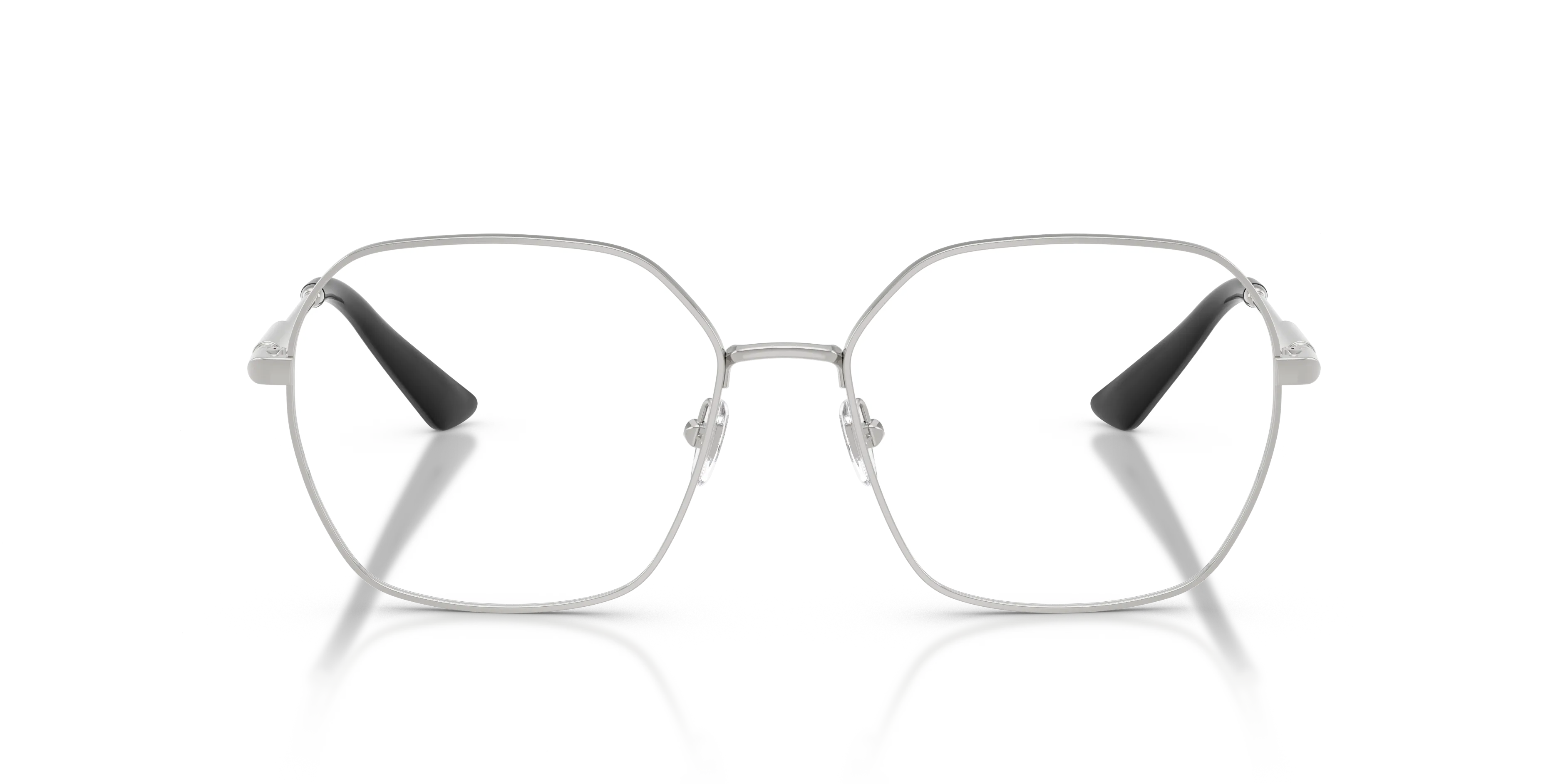 Versace VE1316 1001 Montature da vista Metallo Argento Trasparente Squadrata Normale - immagine 3